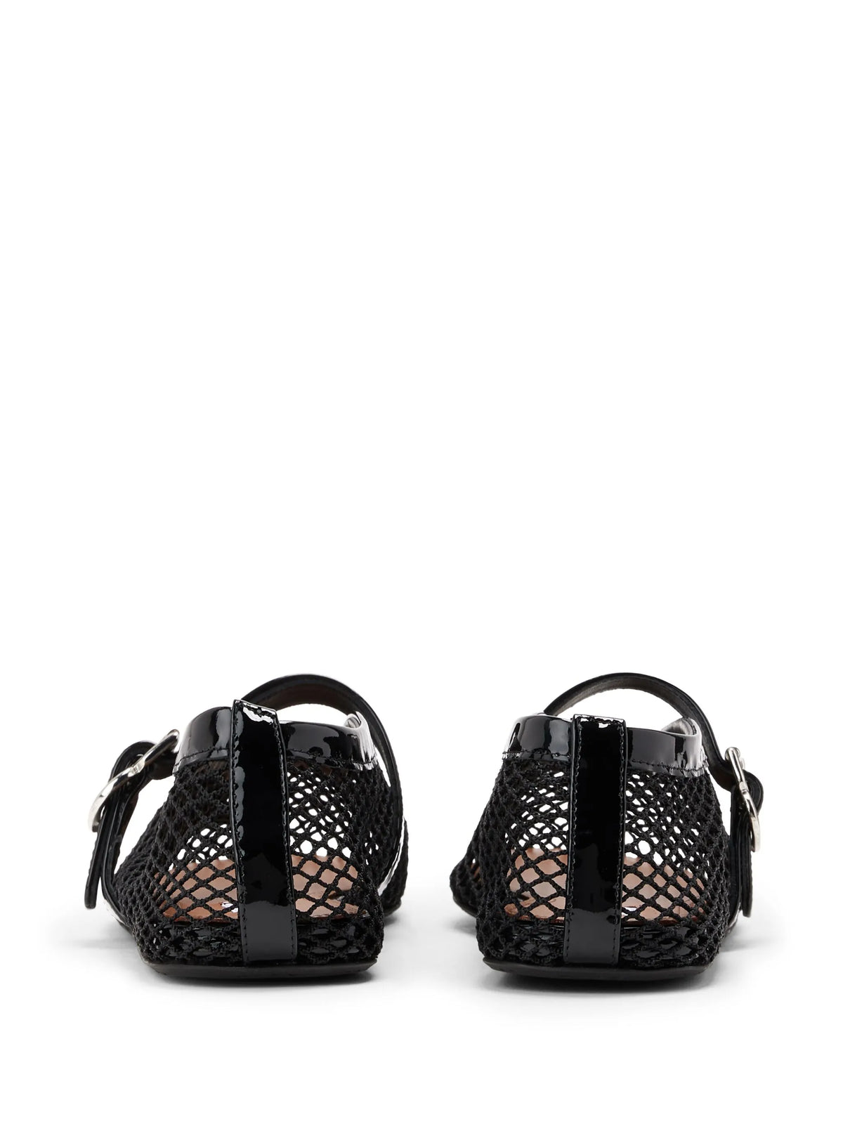 Alaïa Fishnet Ballet Flats