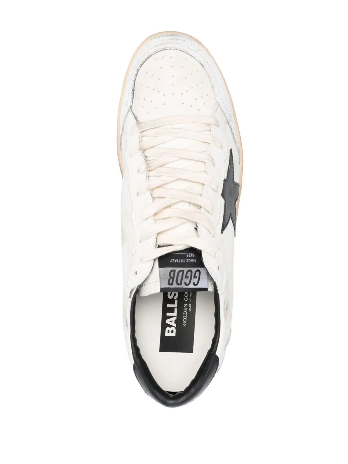 Golden Goose Ball Star Distressed-effect Sneakers