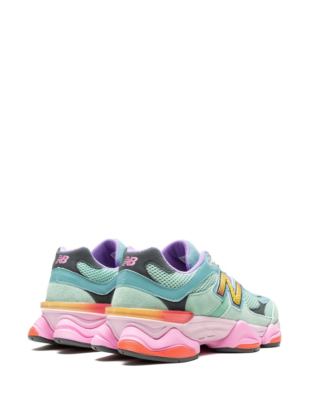 New Balance 9060 "Sage Leaf/Neo Flame" sneakers nike