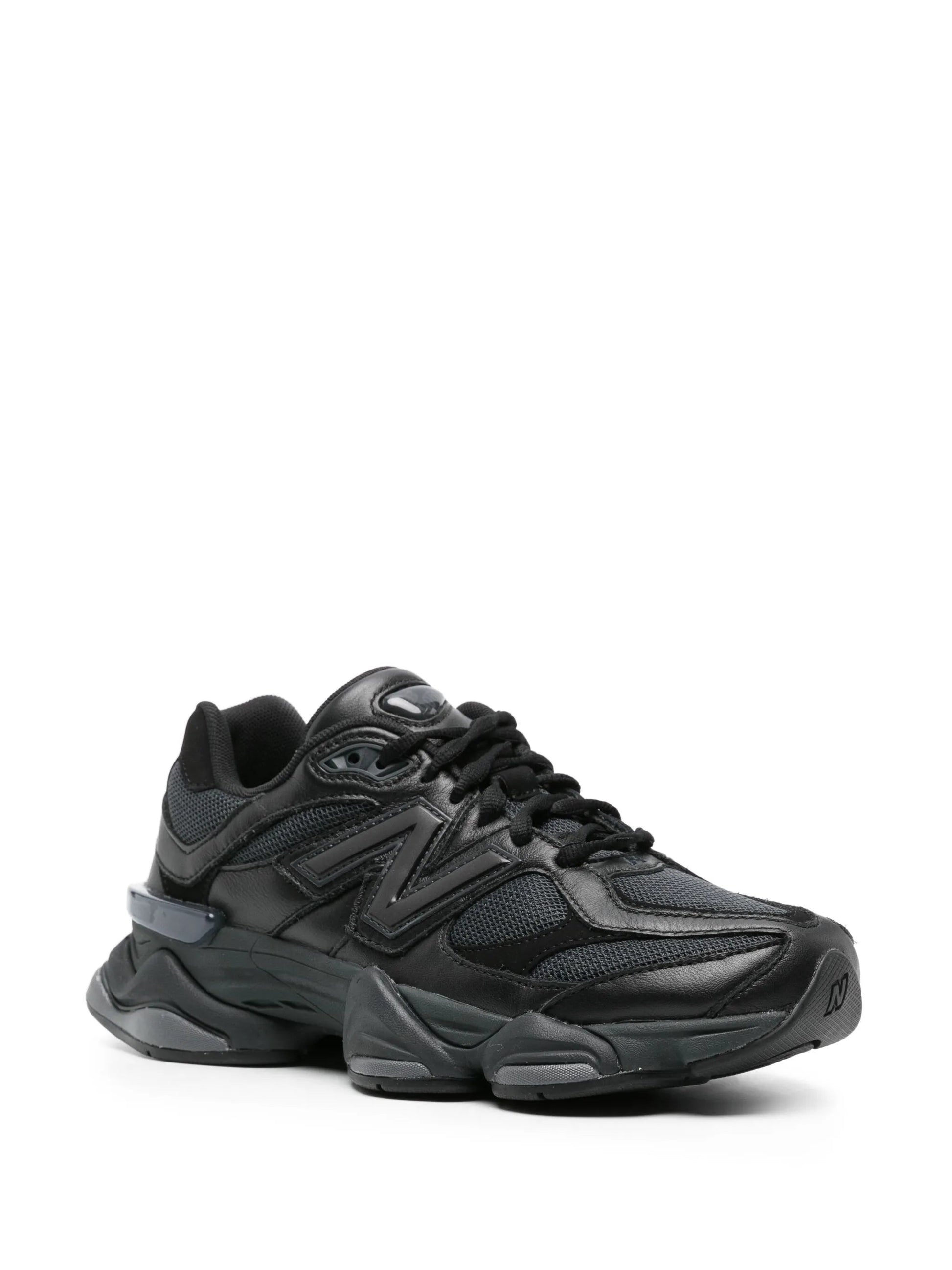 New Balance 9060 leather Black Sneakers nike