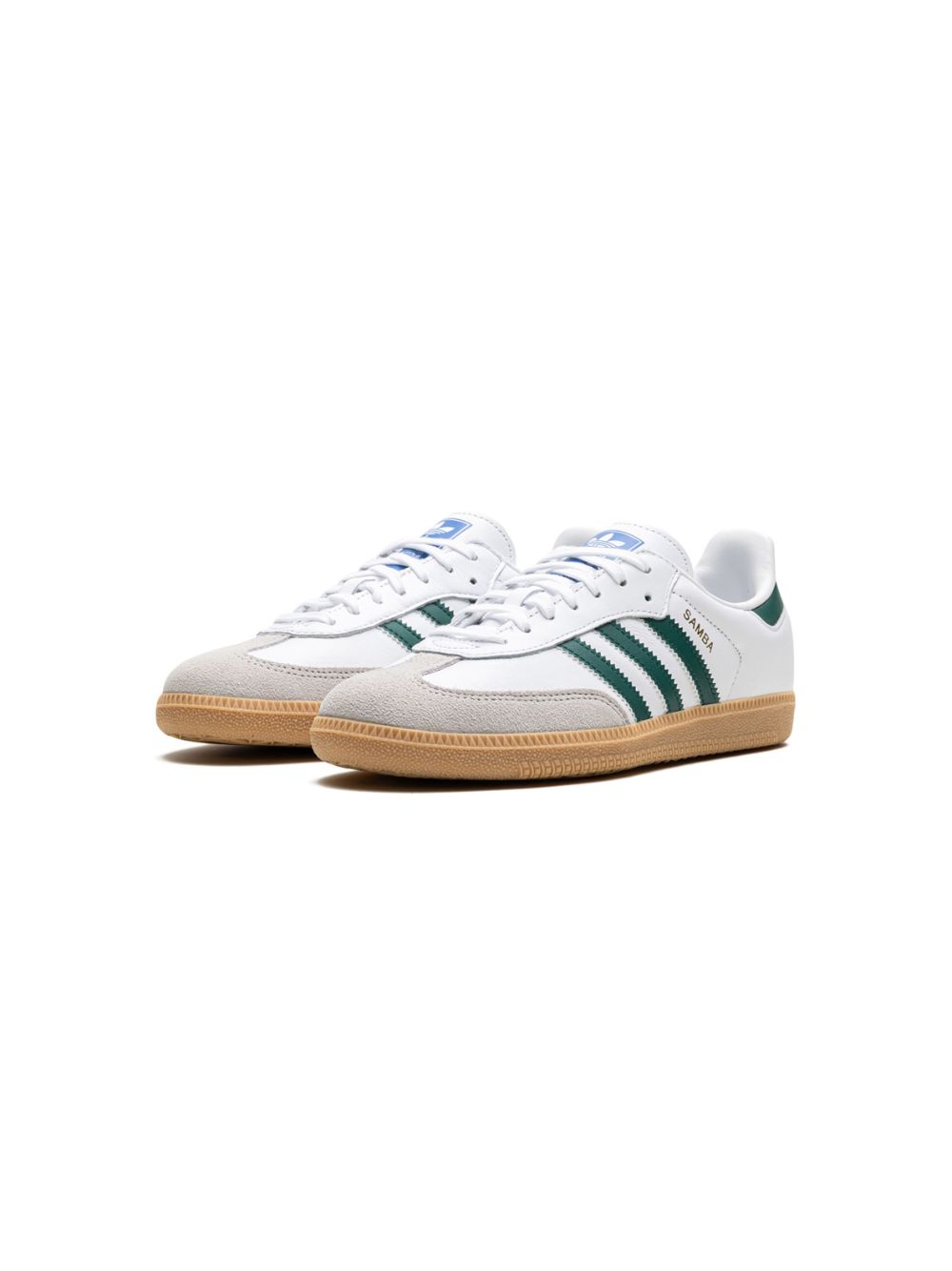 adidas Kids Samba OG "Cloud White/Collegiate Green/Gum" sneakers Adidas kids