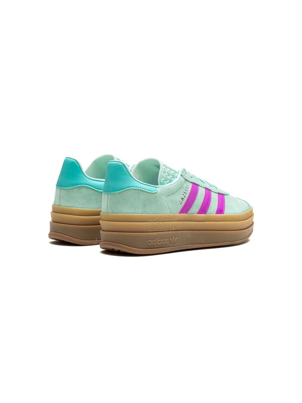 adidas Kids Gazelle Bold "Turqoise/Pink" sneakers Adidas kids