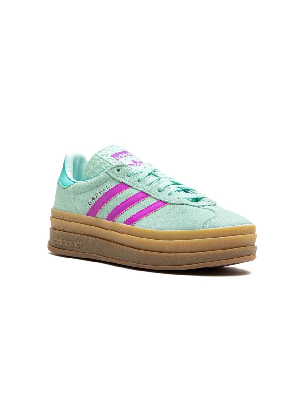 adidas Kids Gazelle Bold "Turqoise/Pink" sneakers Adidas kids