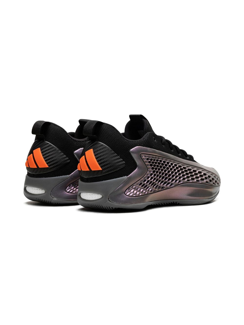adidas Kids Anthony Edwards 1 "Iron Metallic/Core Black/Solar Orange" sneakers Adidas kids