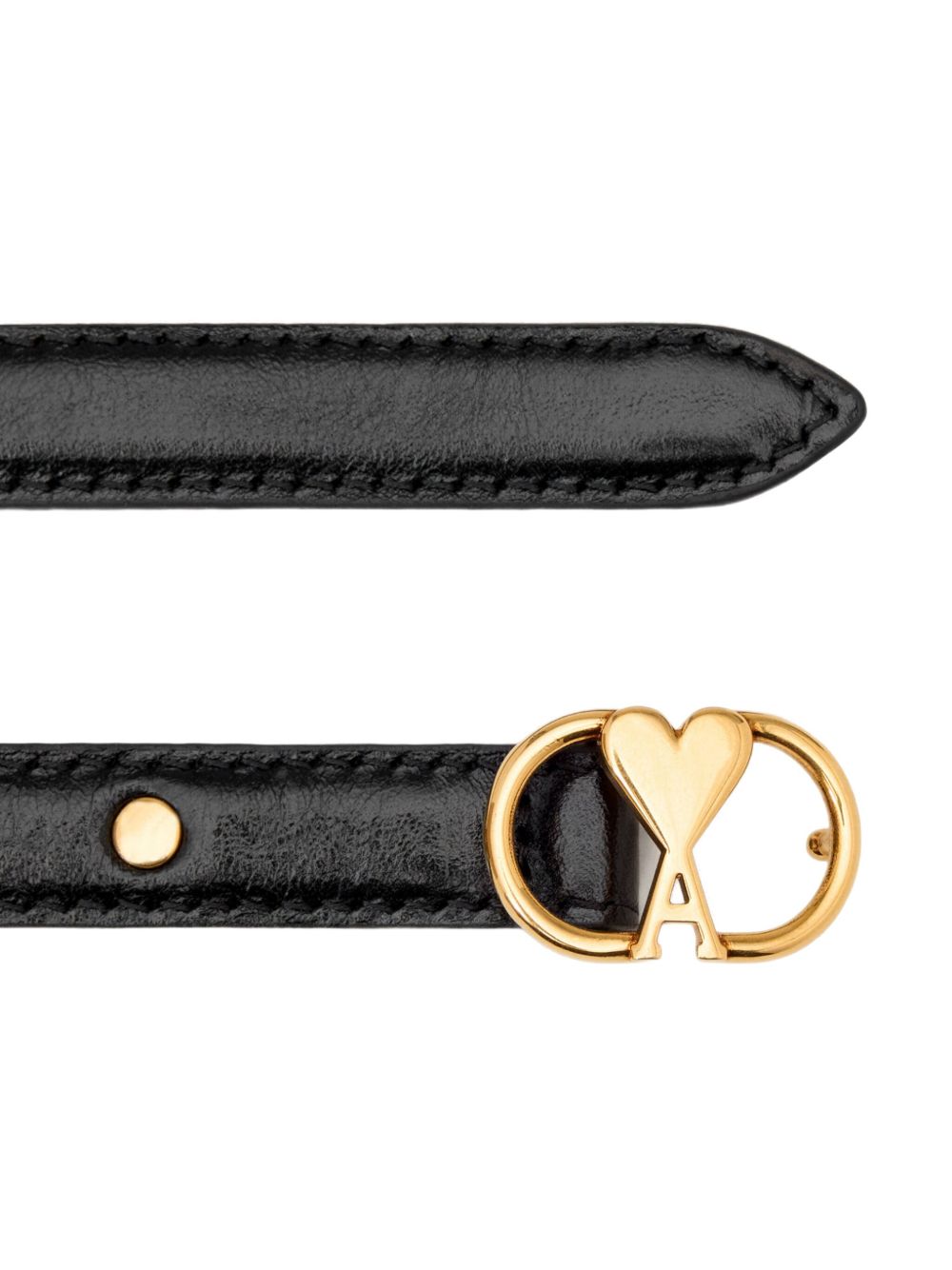AMI Paris Ami de Coeur thin belt AMI Paris