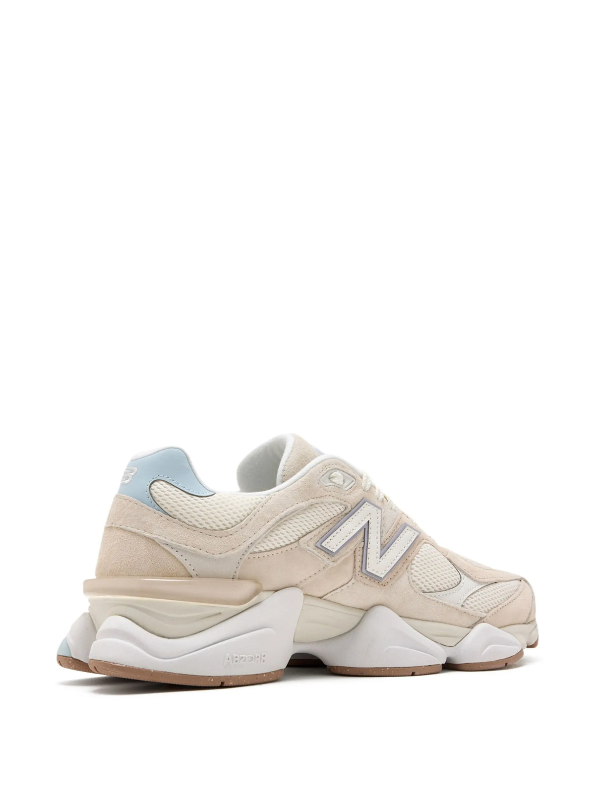 New Balance 9060 Mesh Suede Bisque Sneakers