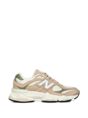 New Balance 9060 Beige/Olive Green Sneakers