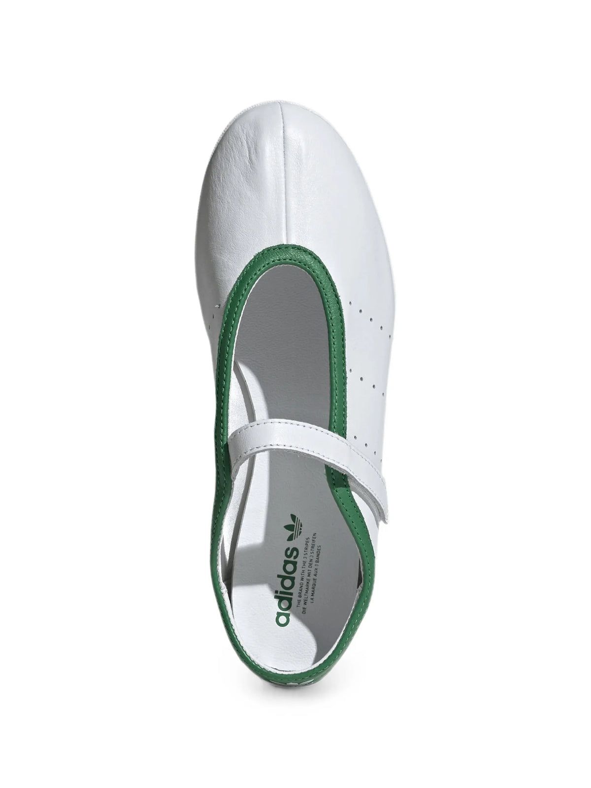 Adidas Stan Smith Perforated Ballet Flats