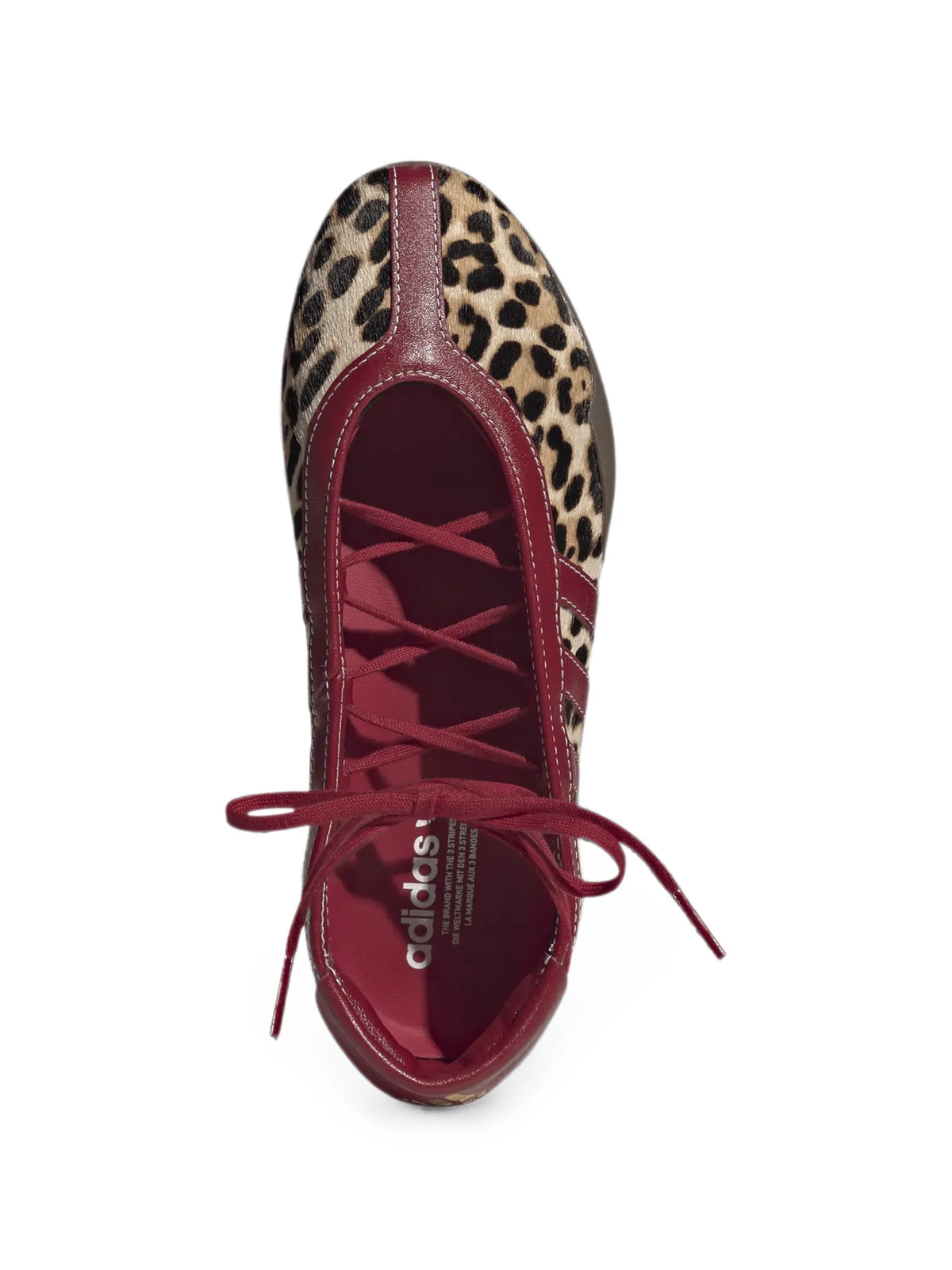 Adidas Mei Taekwondo Leopard-print Lace-up Sneakers