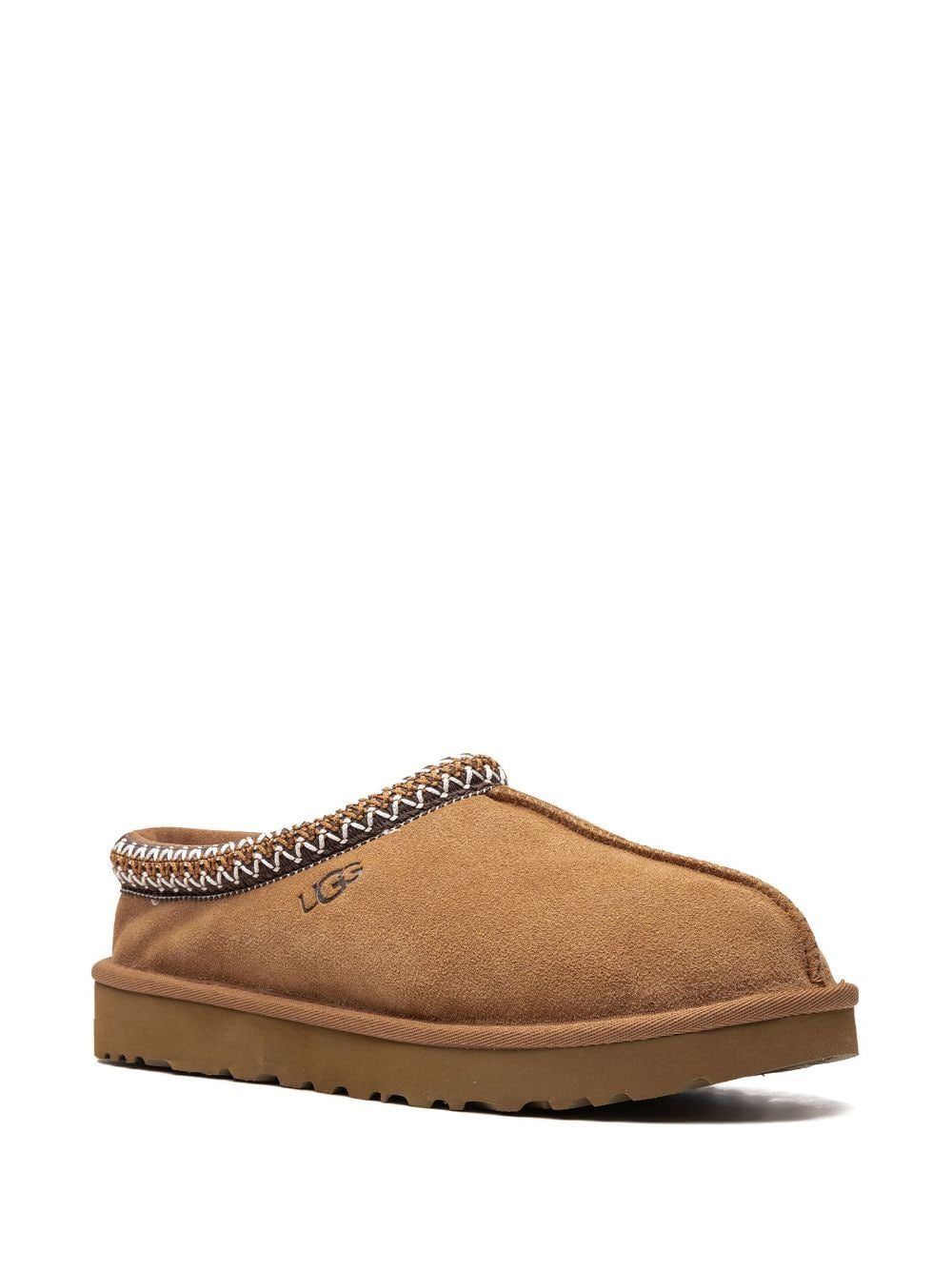 UGG Tasman "Chestnut" suede slippers Balenciaga