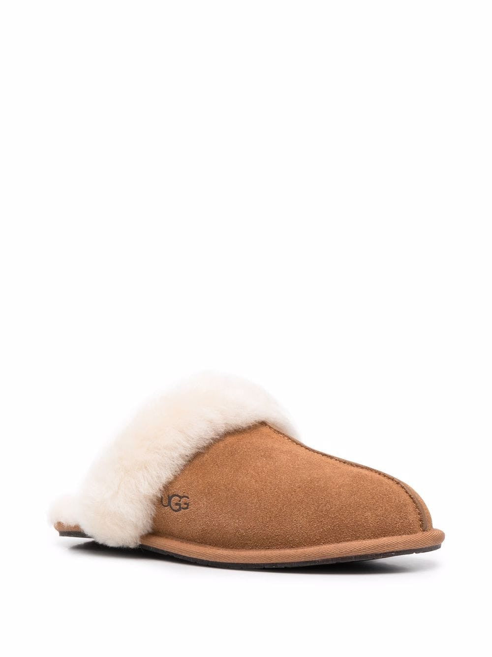 UGG shearling-trim slippers Balenciaga