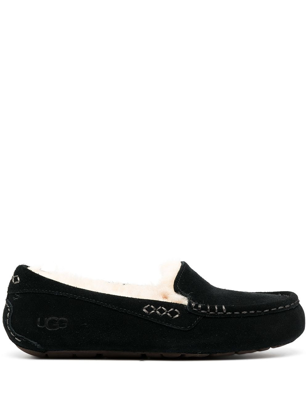 UGG shearling-lined loafers Balenciaga