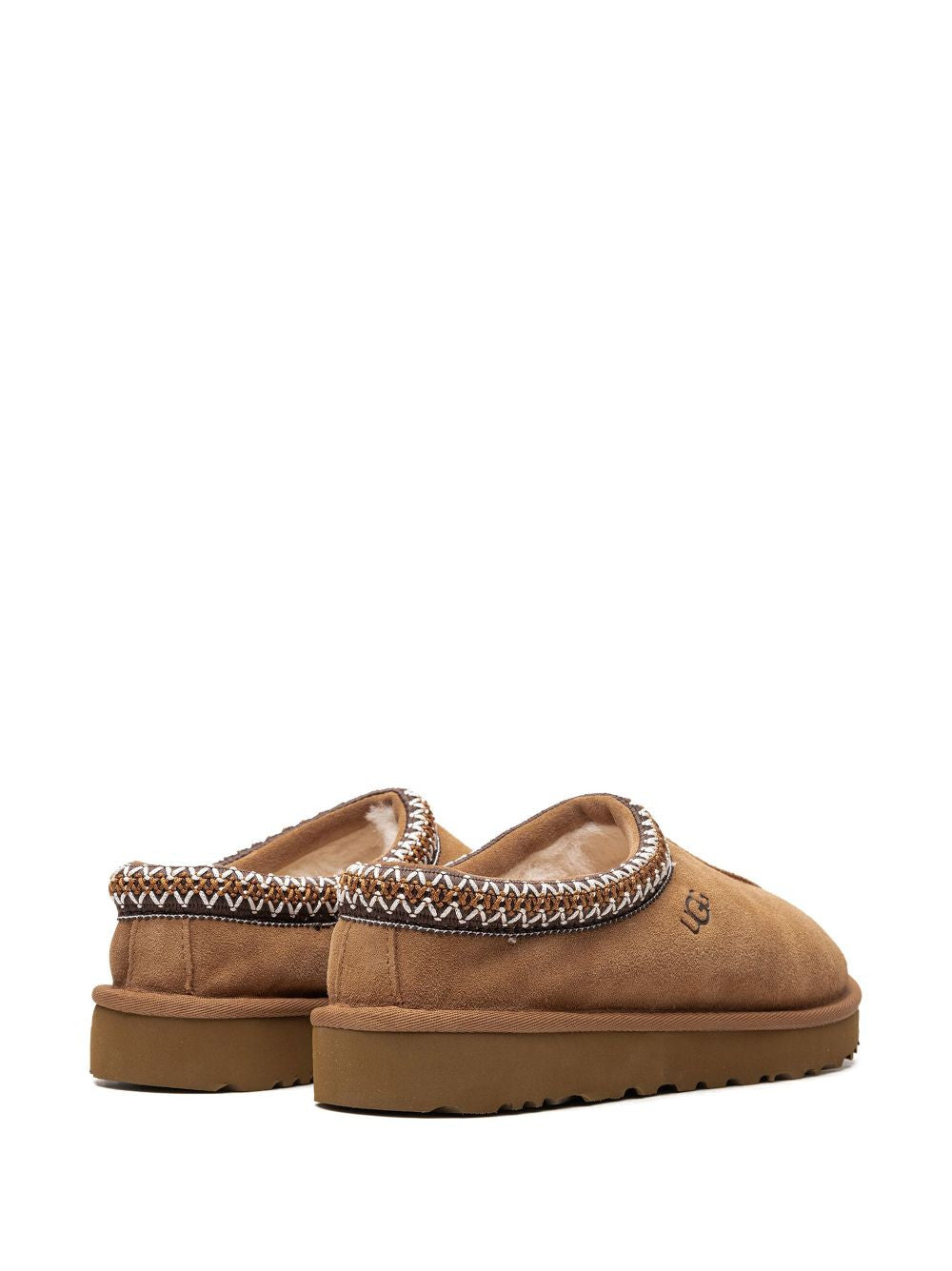 UGG Tasman "Chestnut" suede slippers Balenciaga