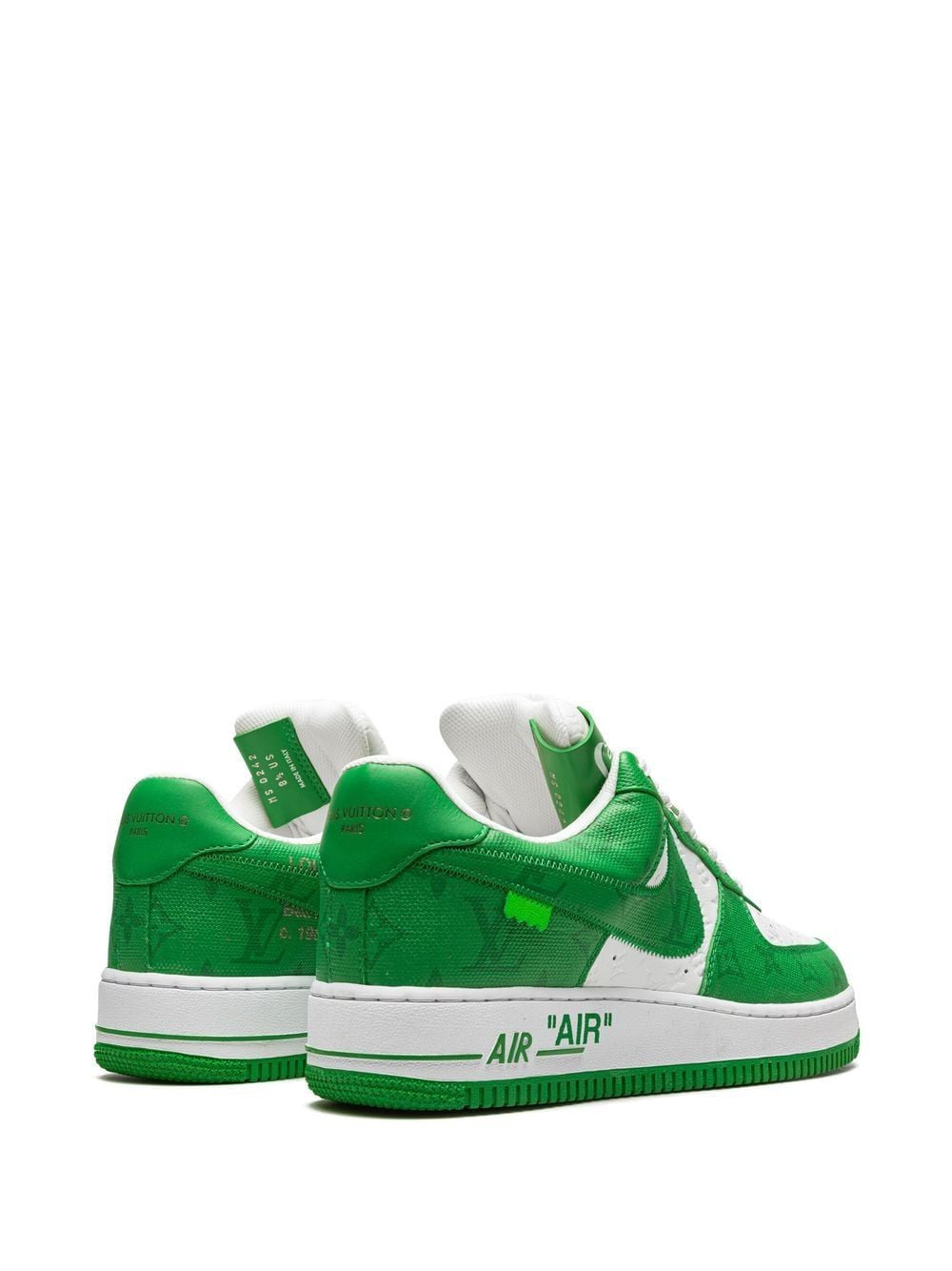 Nike x Louis Vuitton Air Force 1 Low "Virgil Abloh - White/Green" sneakers nike