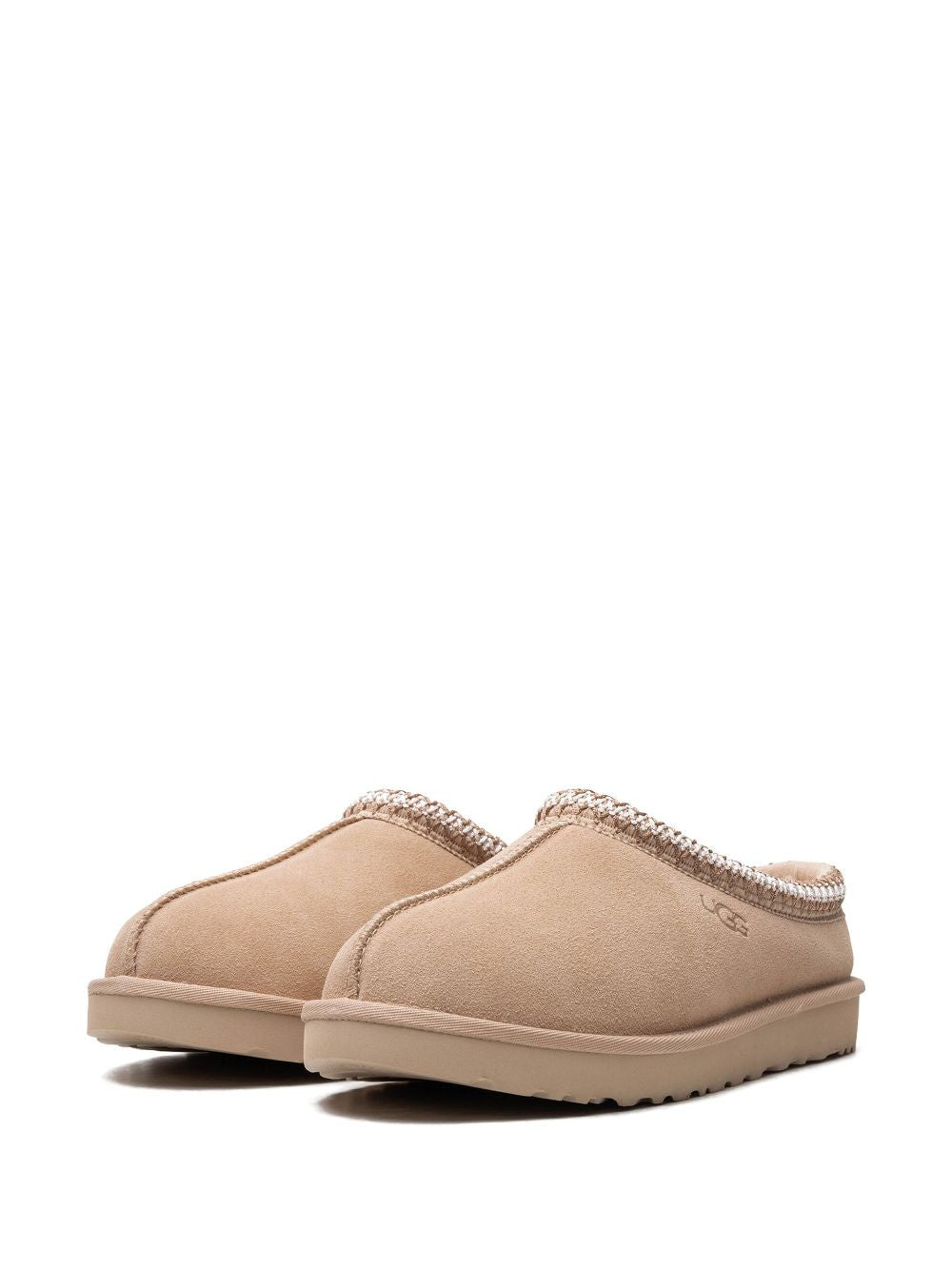 UGG Tasman "Driftwood" suede slippers Balenciaga