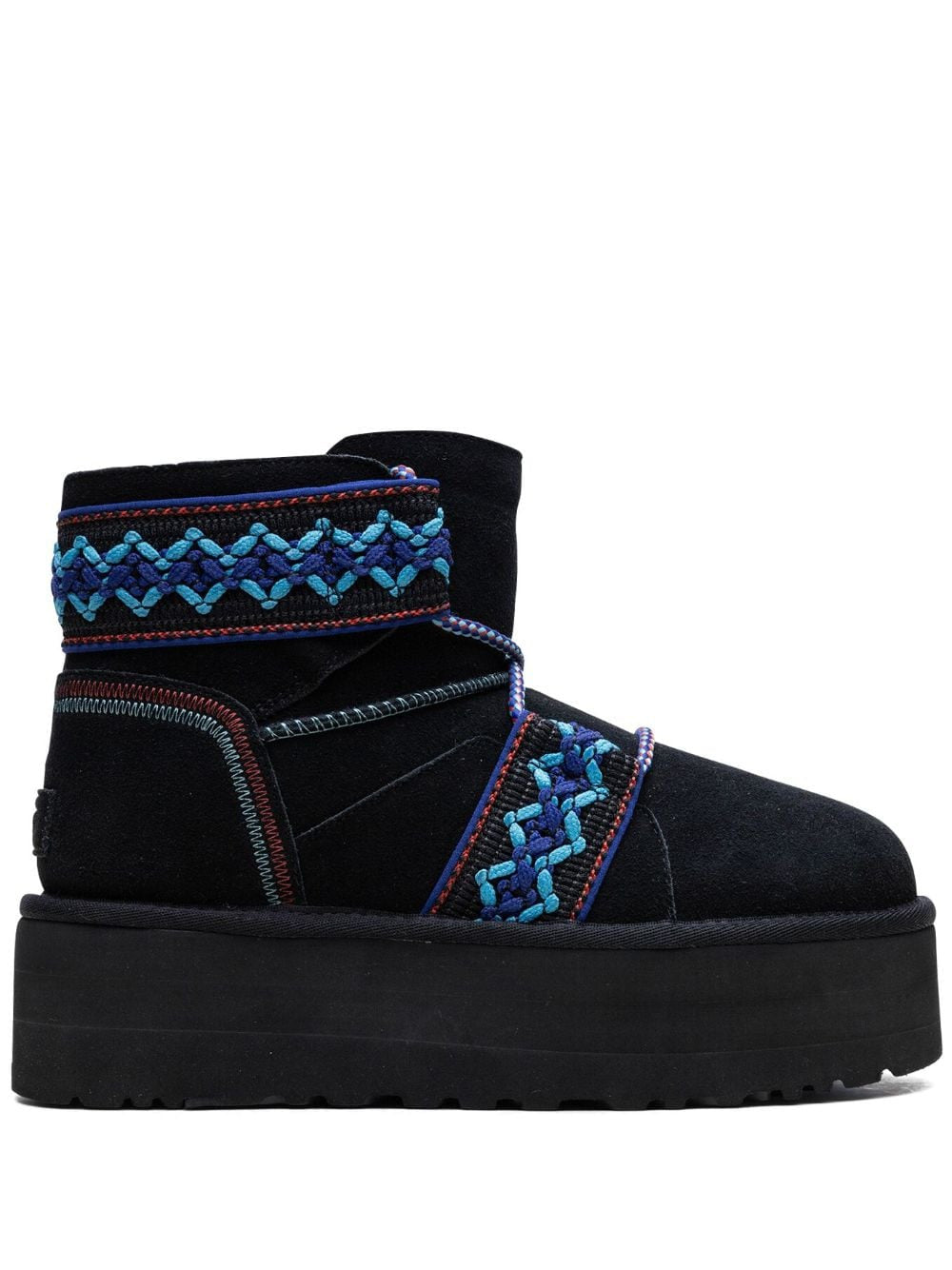 UGG Classic Mini II Braid Platform boots Balenciaga