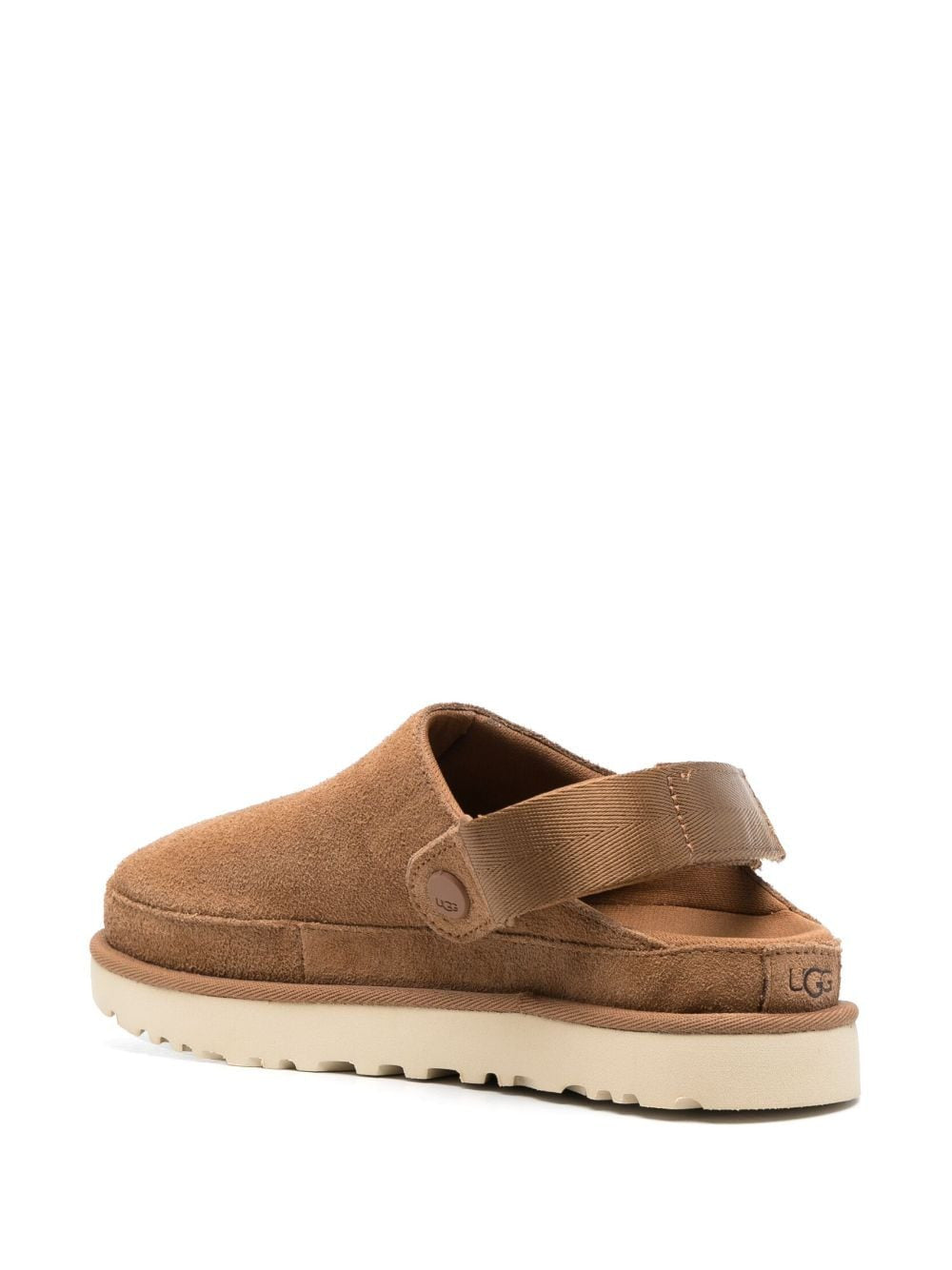UGG Goldenstar suede flatform clogs Balenciaga