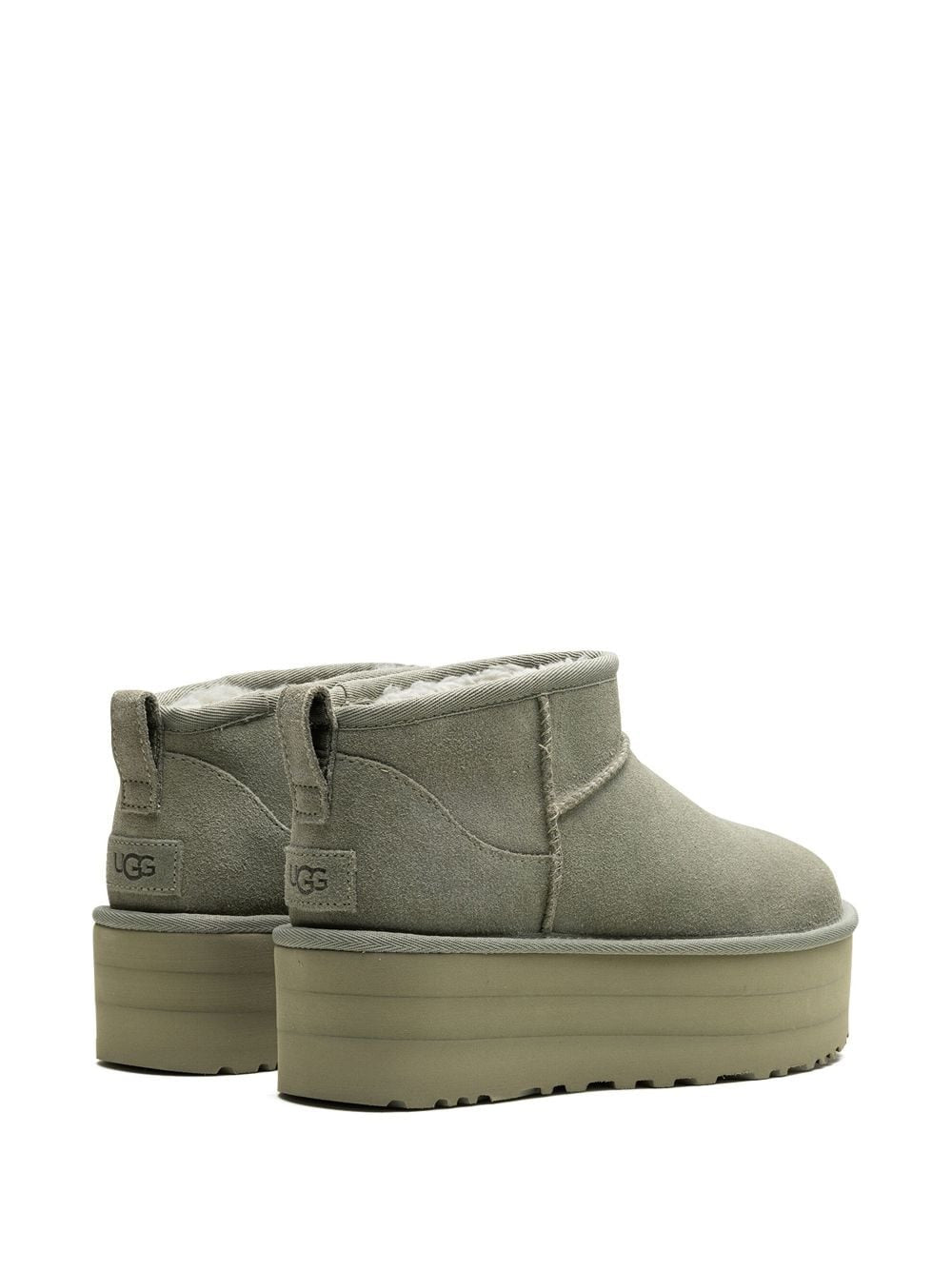 UGG Classic Ultra Mini Platform "Shaded Clover" boots Balenciaga