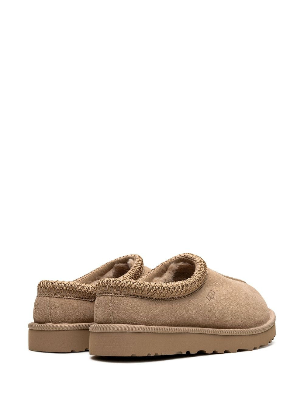 UGG Tasman "Sand" suede slippers Balenciaga