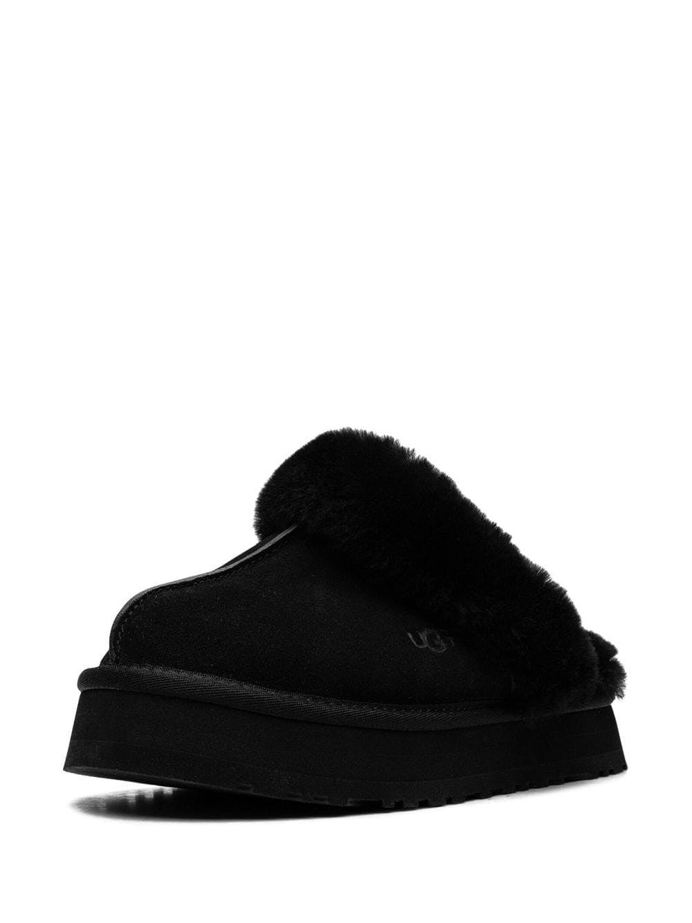 UGG Disquette shearling-trimmed suede slippers Balenciaga