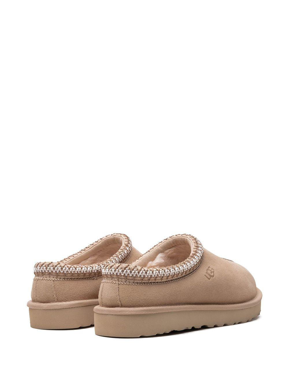 UGG Tasman "Driftwood" suede slippers Balenciaga