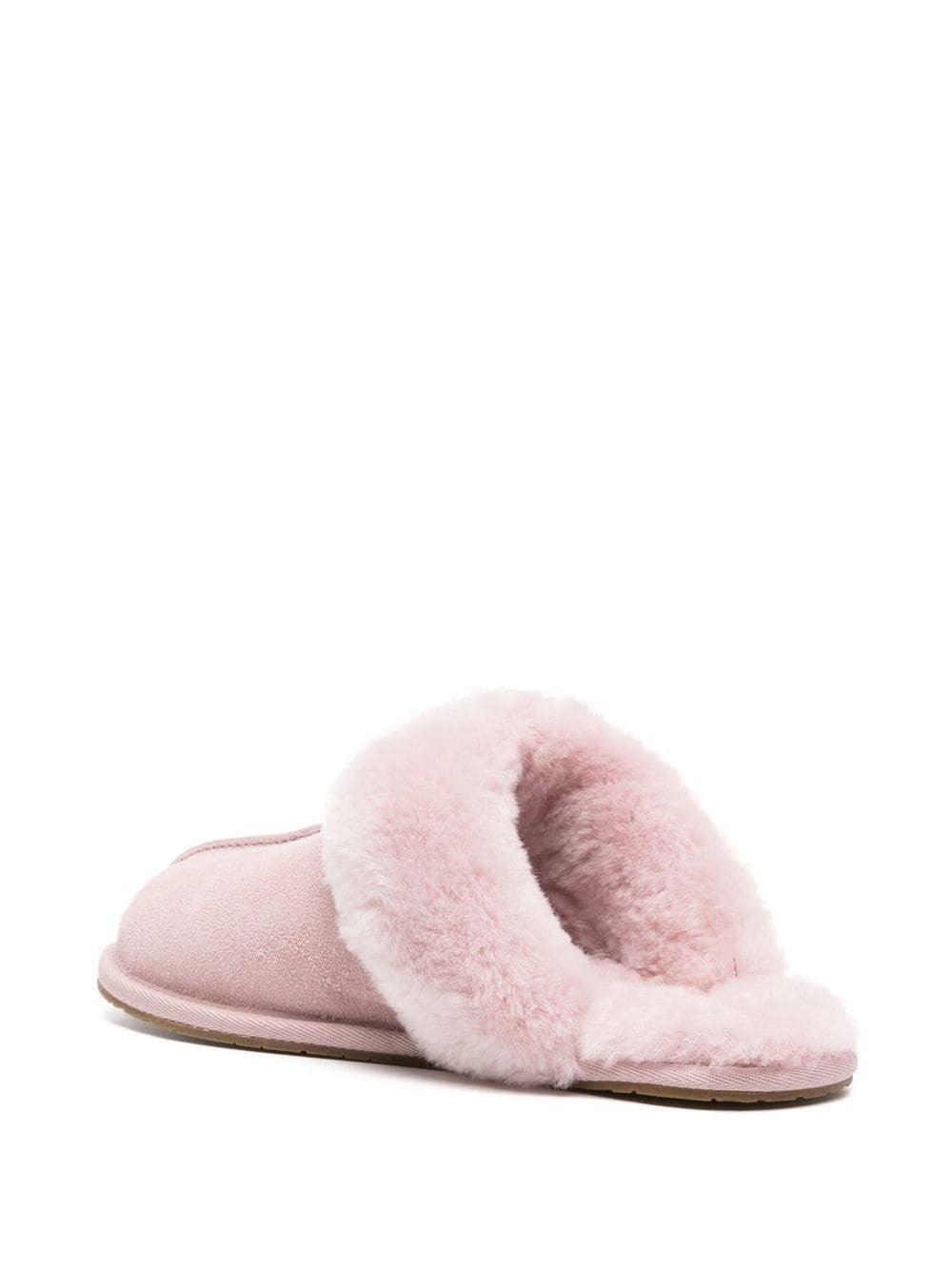 UGG Scuffette II fur-trimmed slippers Balenciaga