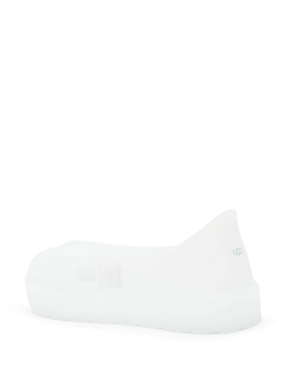 UGG logo-print transparent boot guard Balenciaga