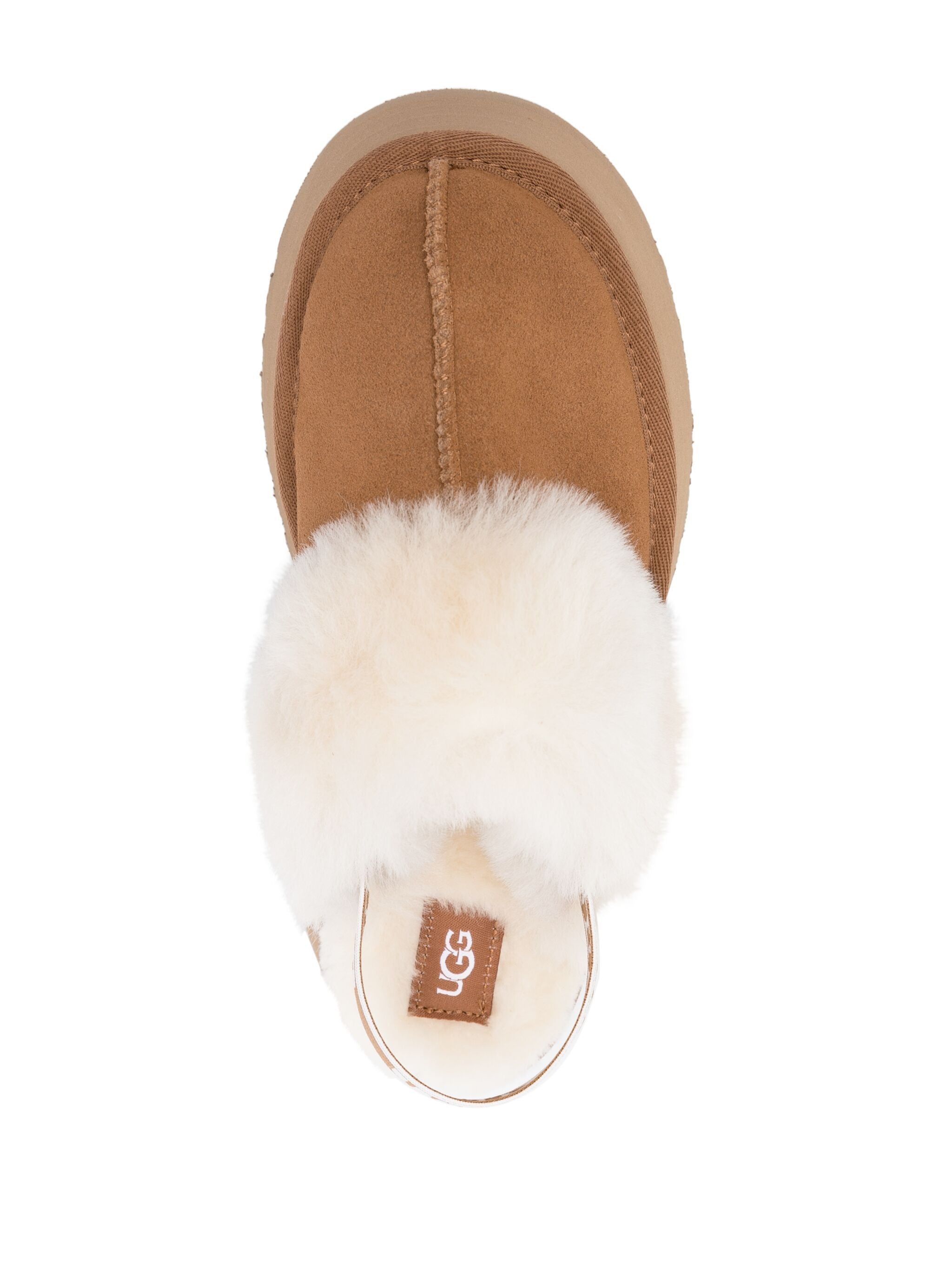 UGG Funkette 60mm suede slingback slippers UGG