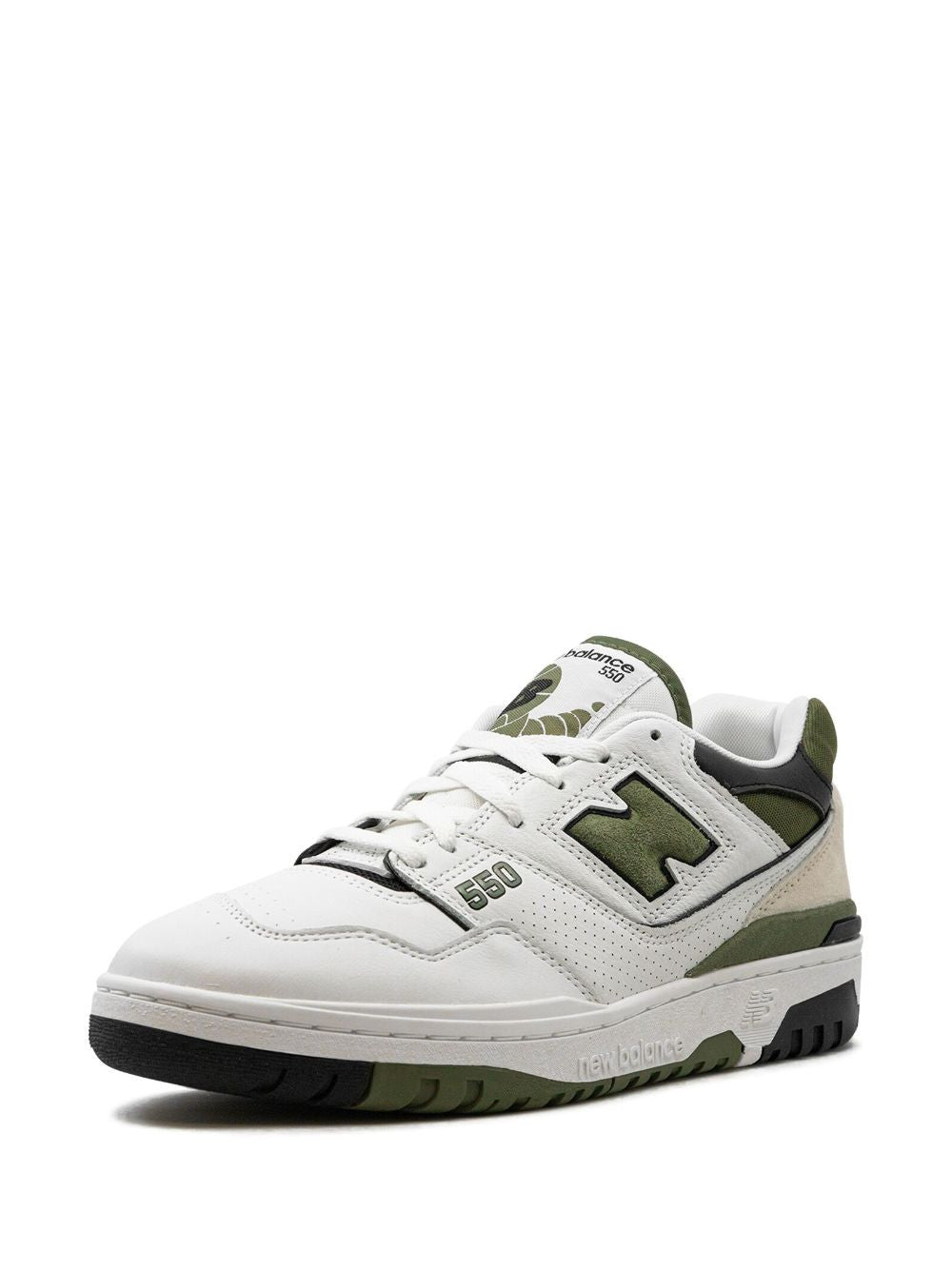 New Balance 550 "White/Dark Olive" sneakers nike