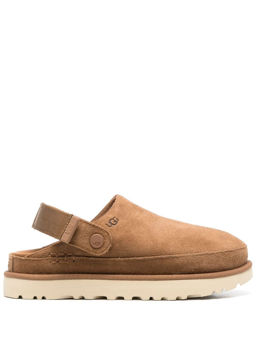 UGG Goldenstar suede flatform clogs Balenciaga