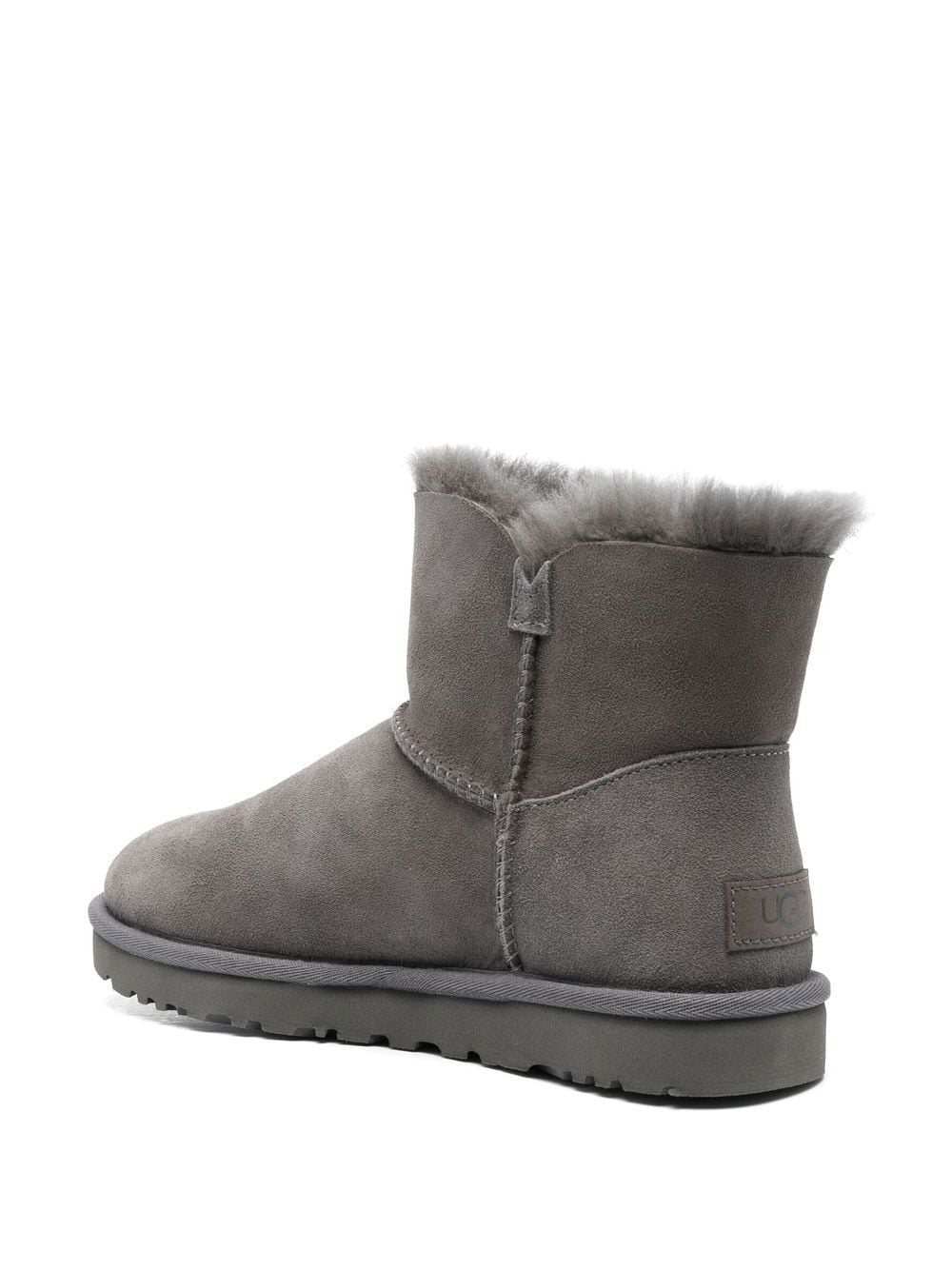 UGG Mini Bailey Button II suede boots Balenciaga