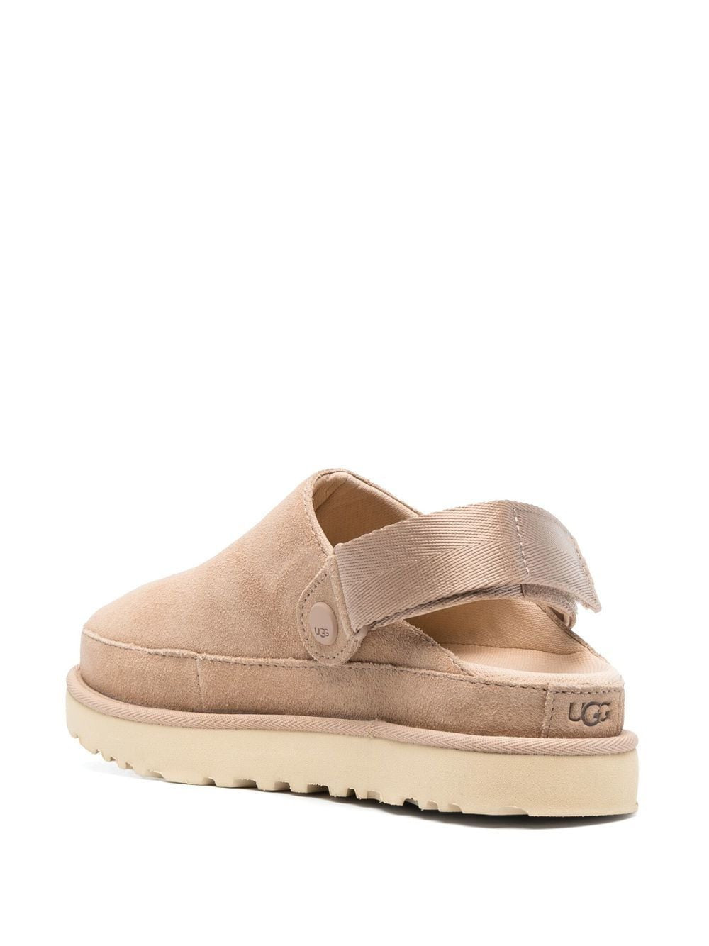 UGG Goldenstar suede flatform clogs Balenciaga