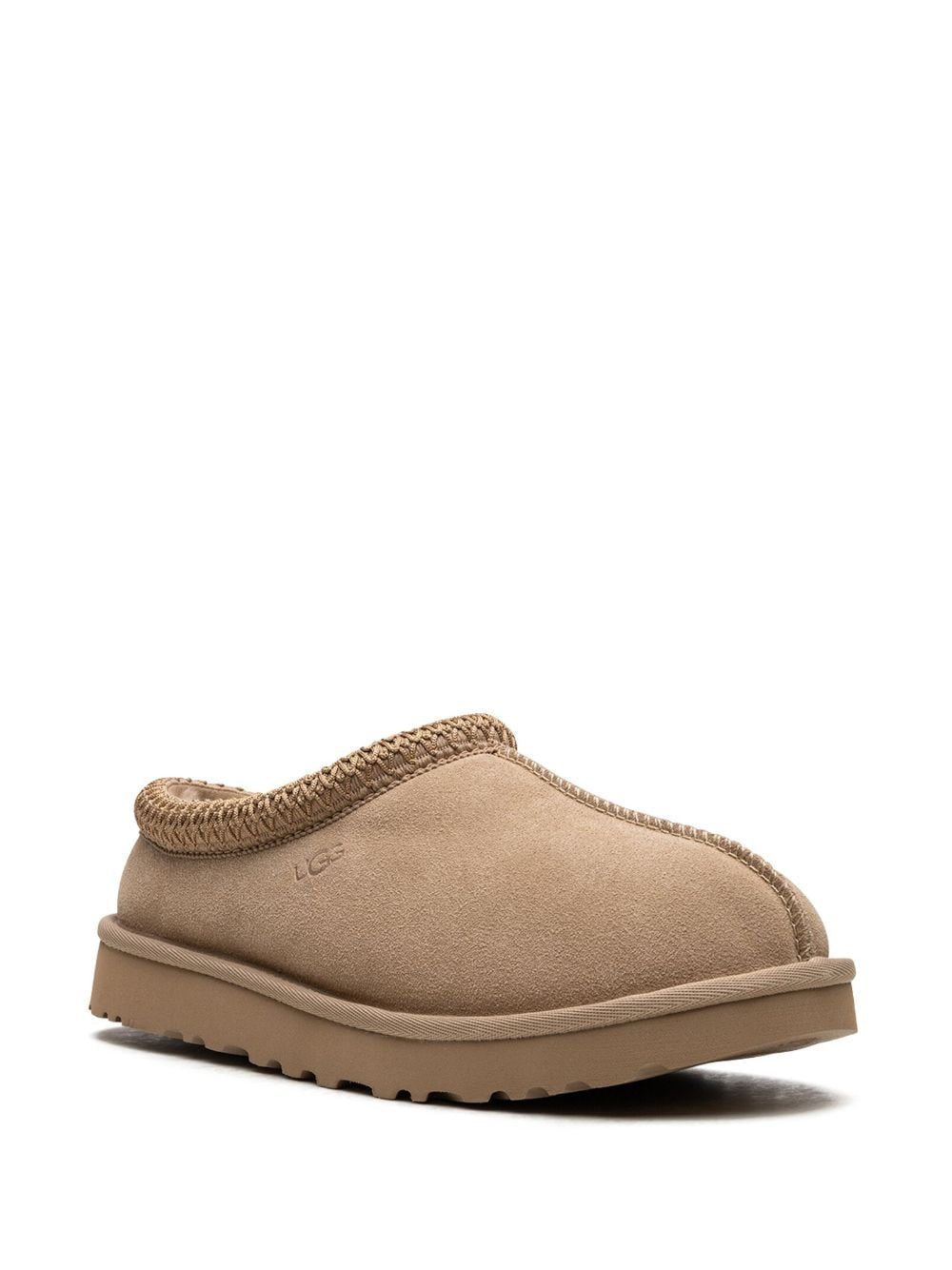 UGG Tasman "Sand" suede slippers Balenciaga