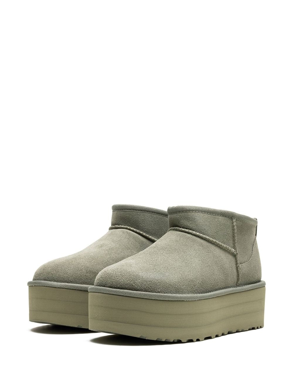UGG Classic Ultra Mini Platform "Shaded Clover" boots Balenciaga