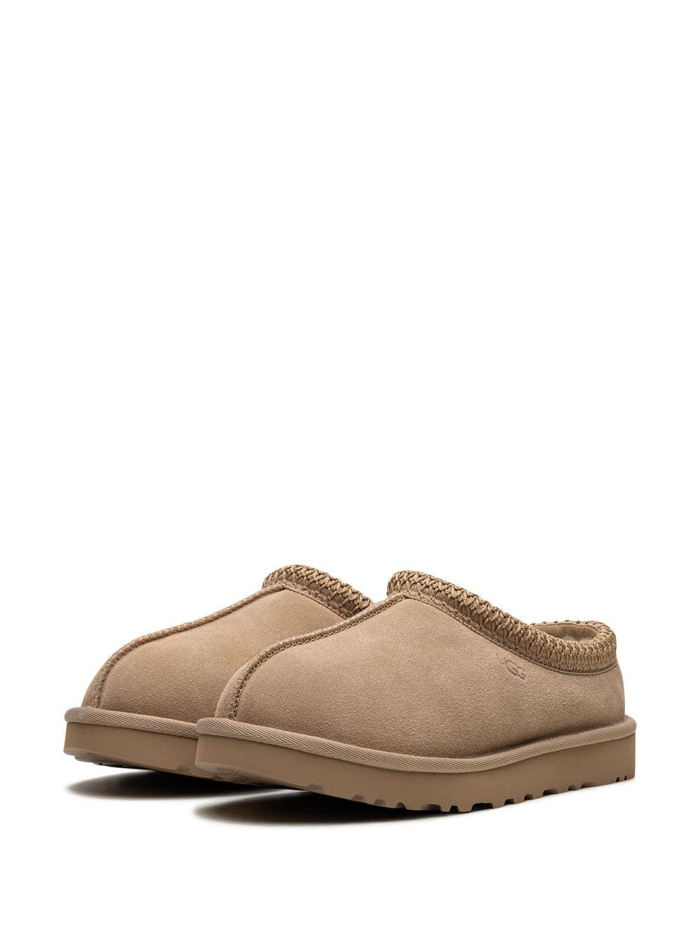 UGG Tasman "Sand" suede slippers Balenciaga