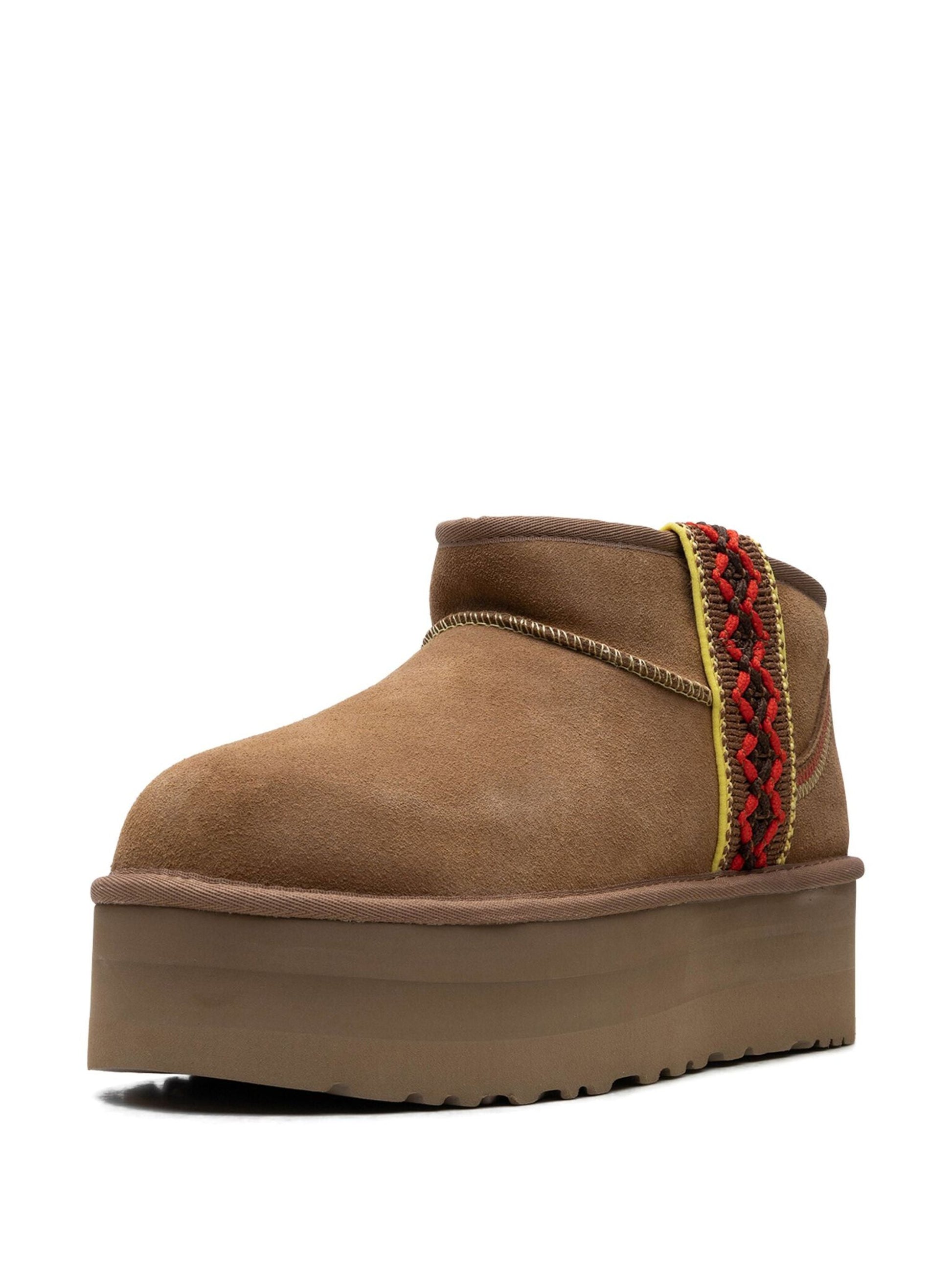 UGG Classic Ultra Mini Braid platform "Chestnut" boots UGG