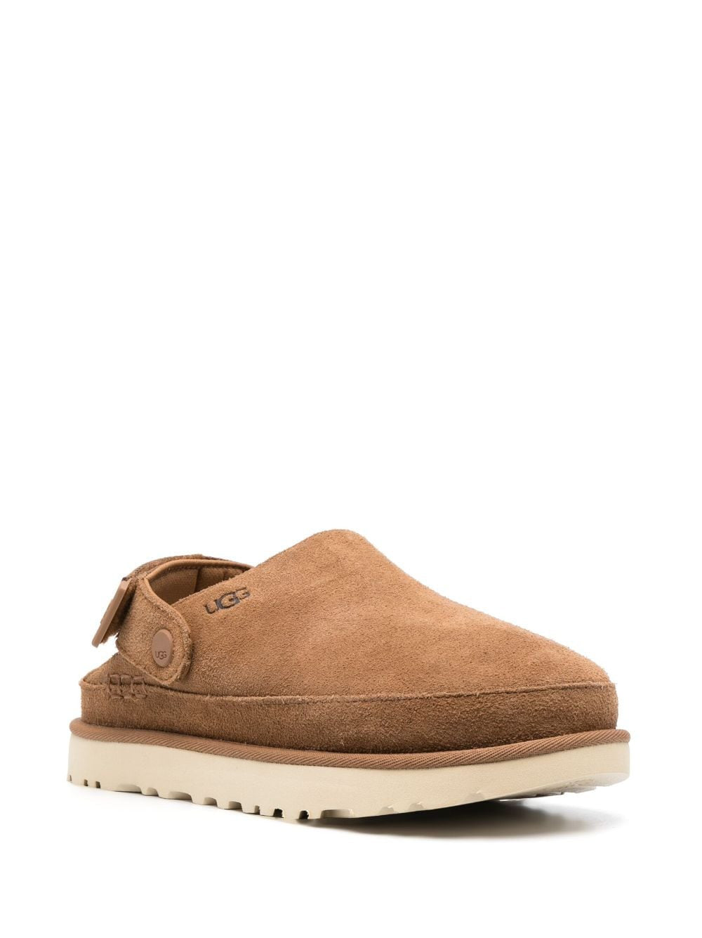 UGG Goldenstar suede flatform clogs Balenciaga