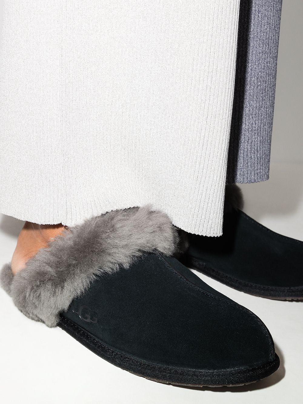 UGG Scuffette shearling-lined slippers Balenciaga