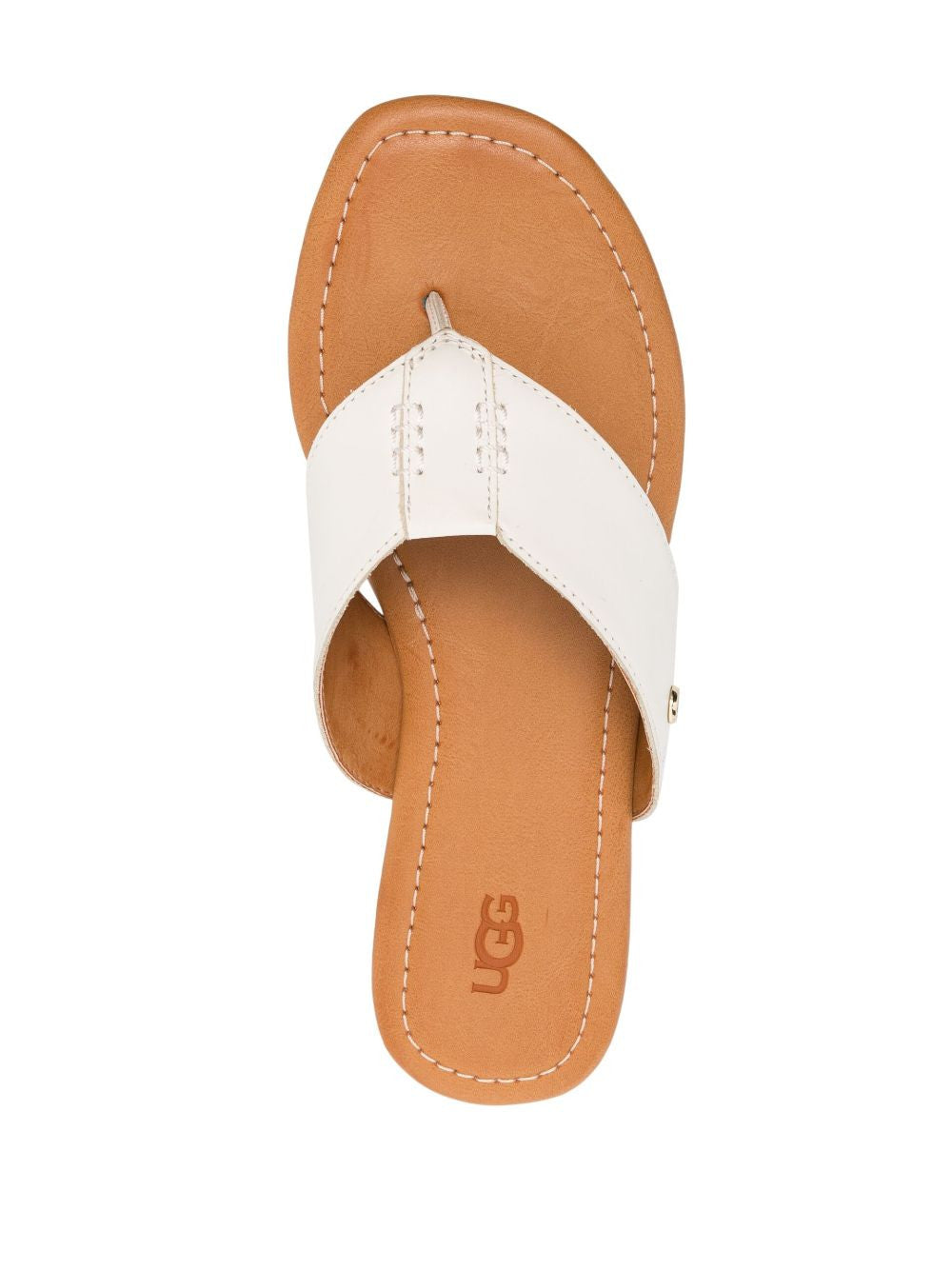 UGG Carey leather flip flops Balenciaga