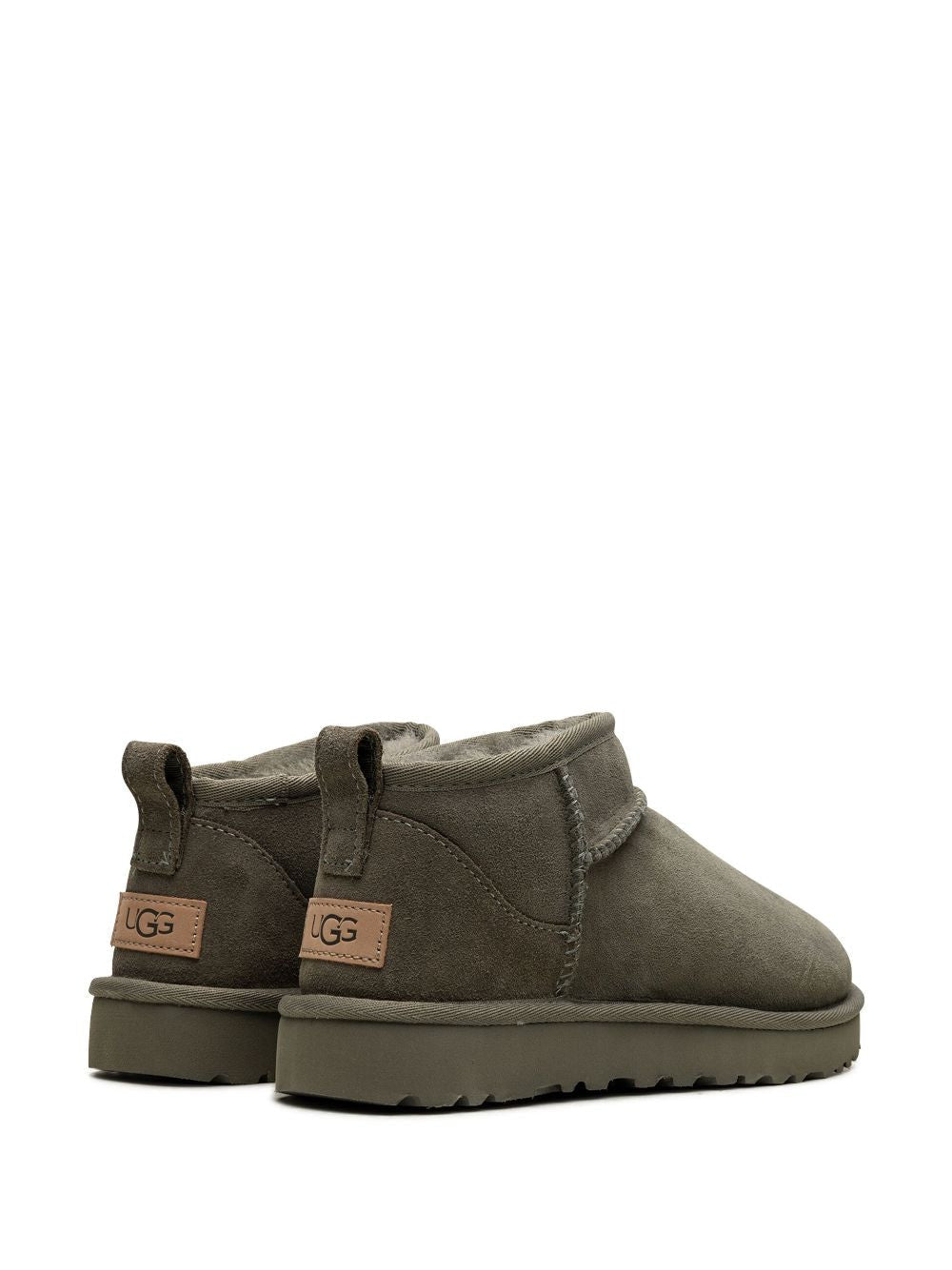 UGG Classic Mini II "Moss Green" ankle boots Balenciaga