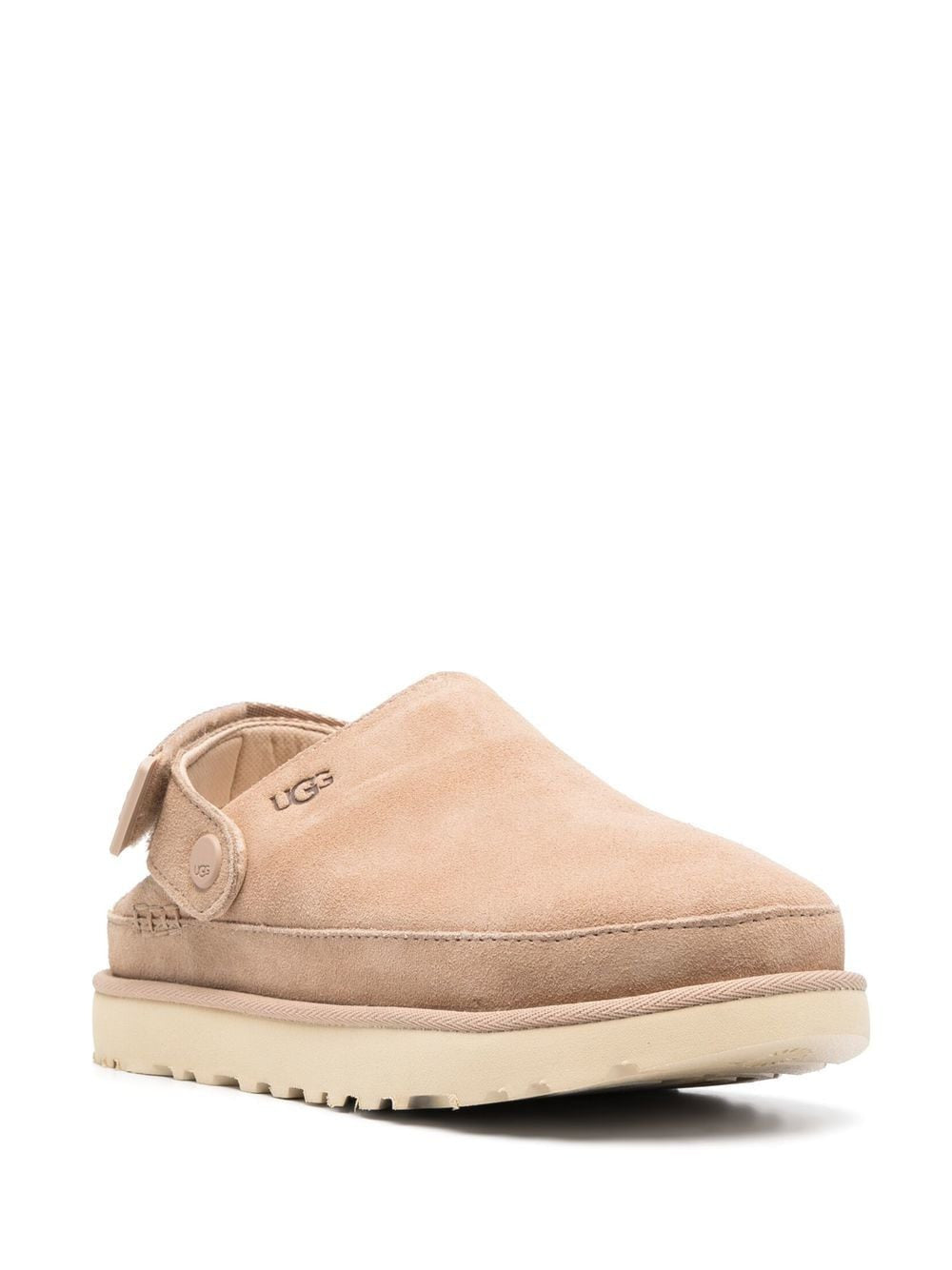 UGG Goldenstar suede flatform clogs Balenciaga