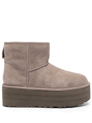 UGG Classic Ultra Mini 50mm suede platform boots Balenciaga