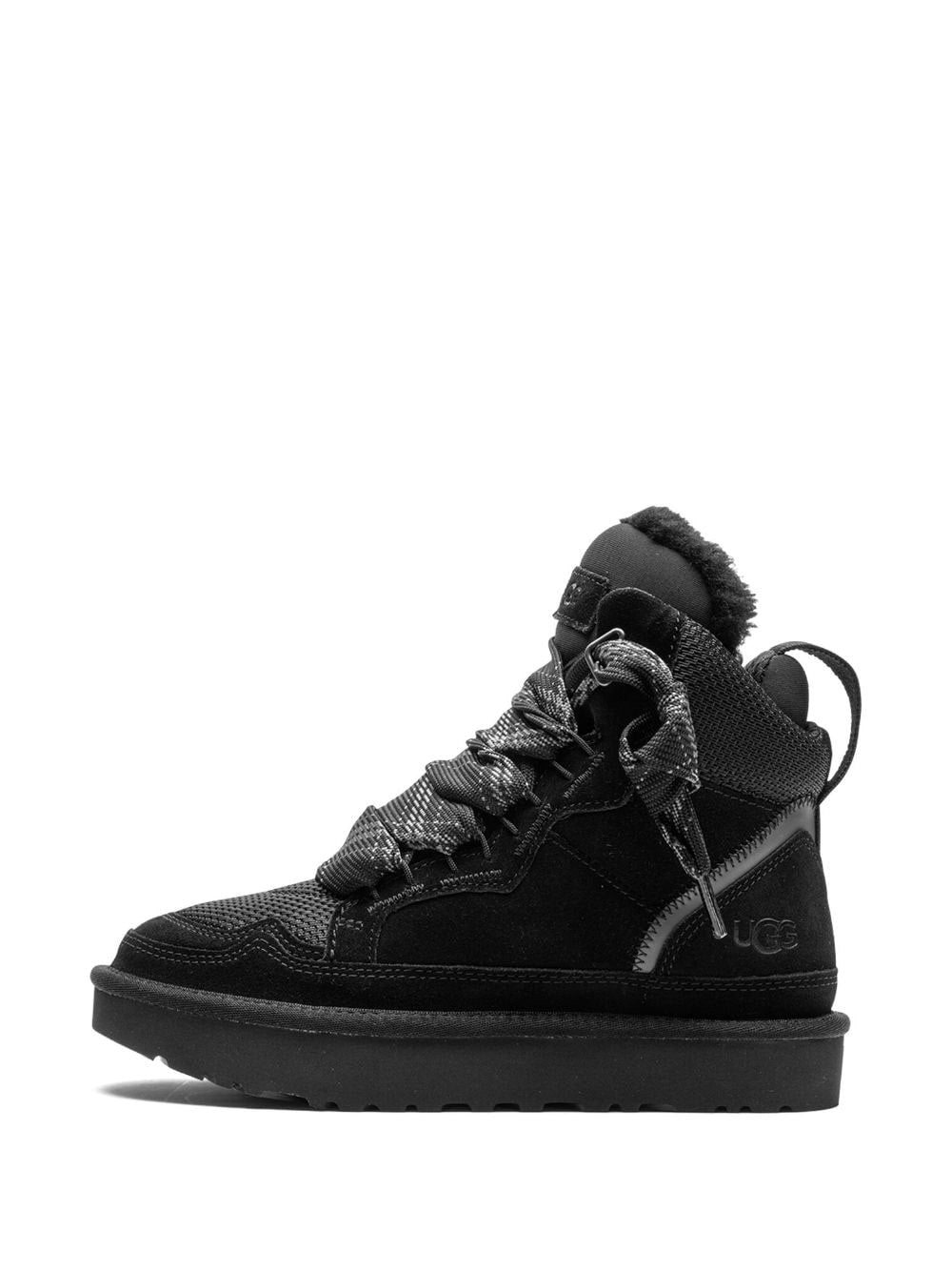 UGG Highmel lace-up suede sneakers Balenciaga