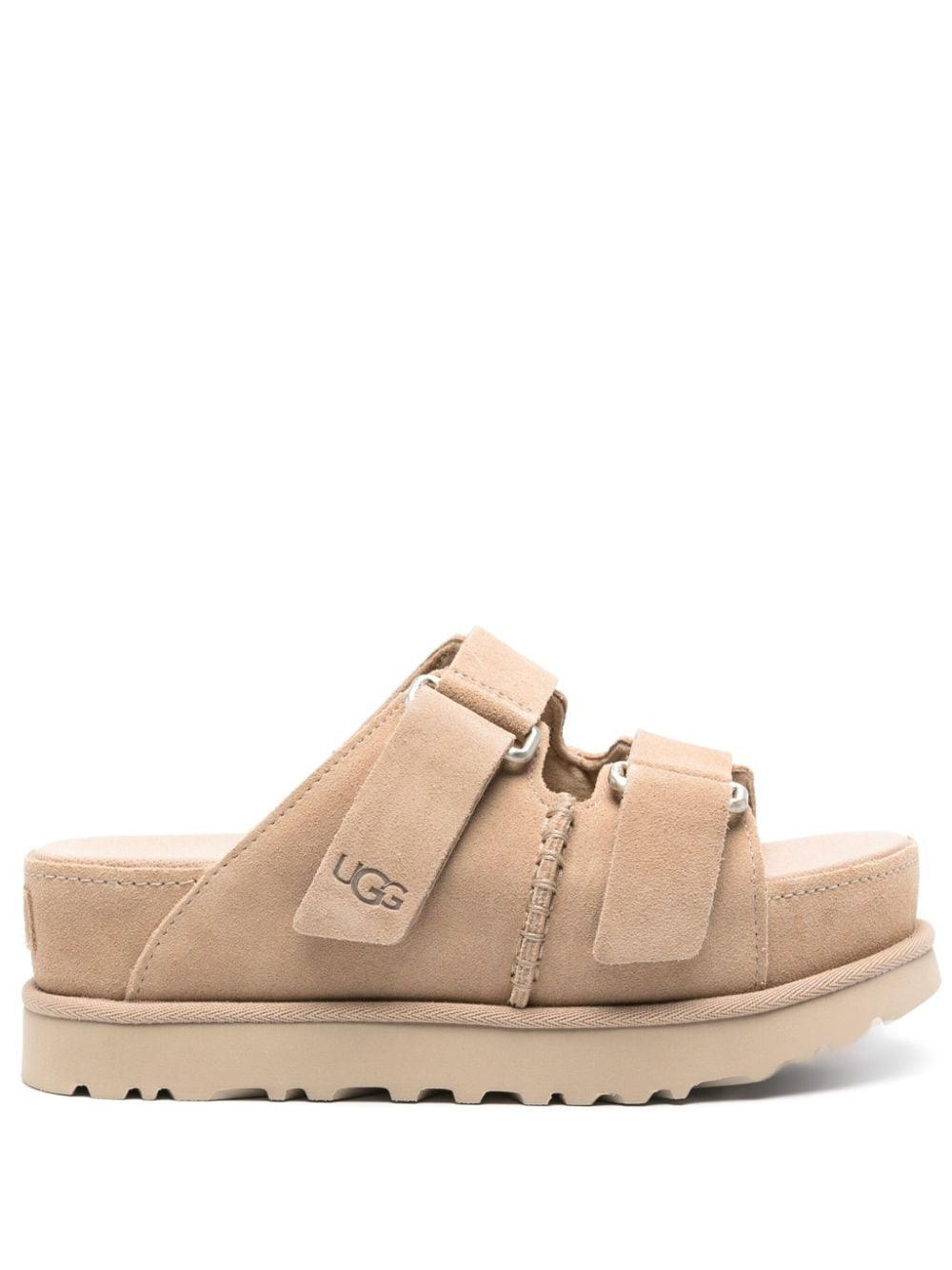 UGG Goldenstar Hi suede slides Balenciaga
