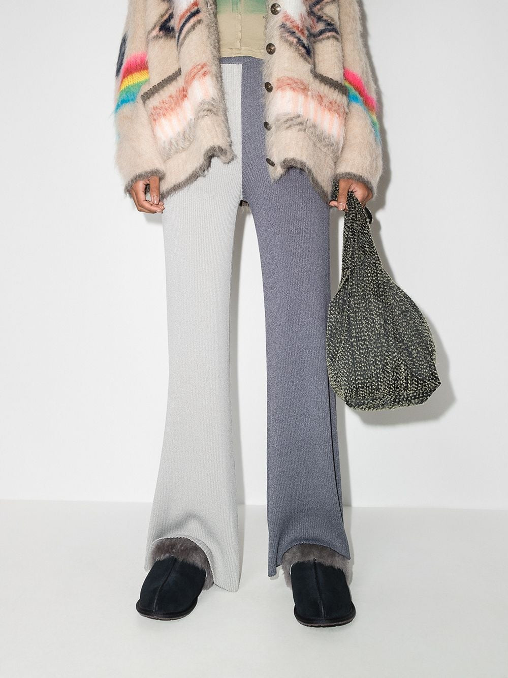 UGG Scuffette shearling-lined slippers Balenciaga