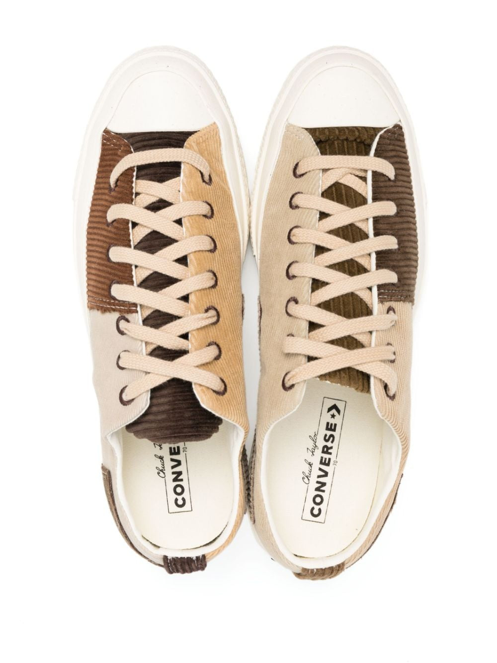 Converse logo-patch round-toe sneakers Converse