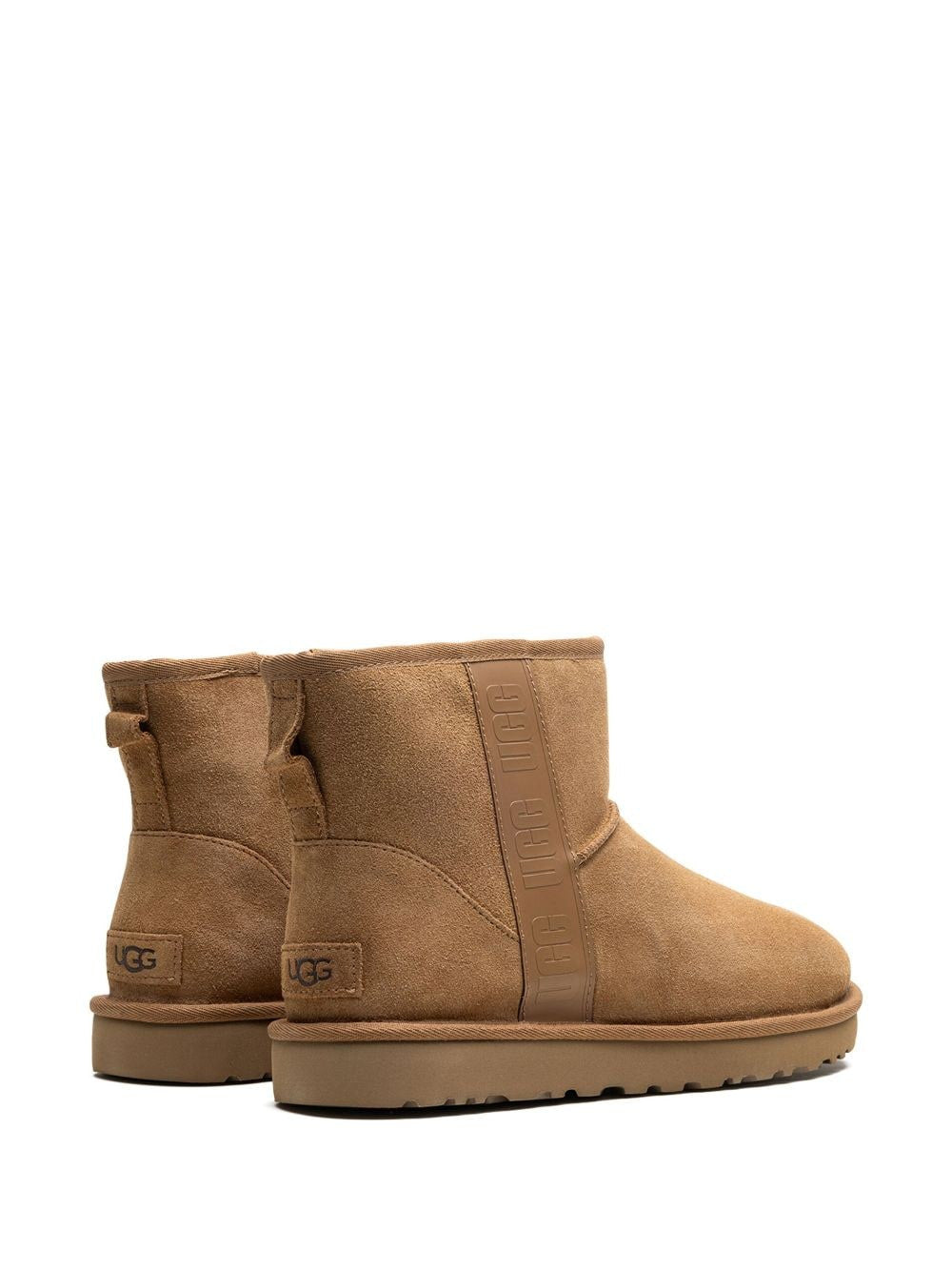 UGG logo-tape ankle boots Balenciaga