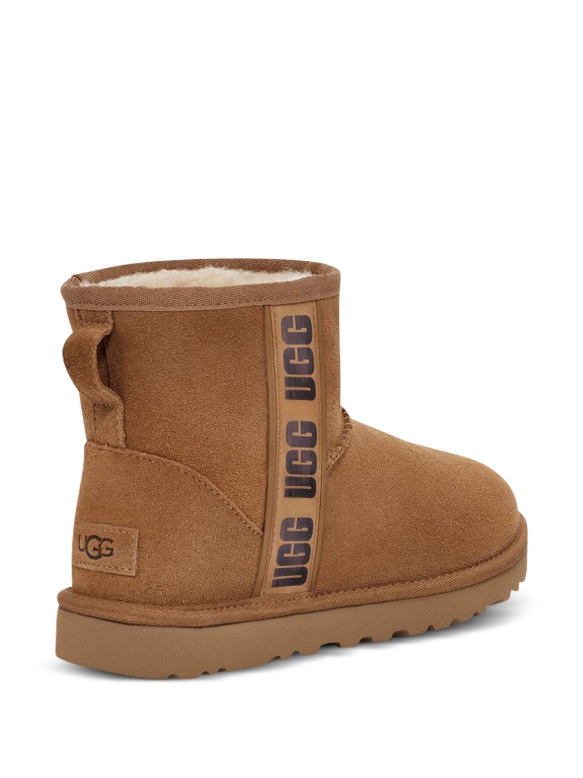 UGG Classic suede logo-detail ankle boo UGG
