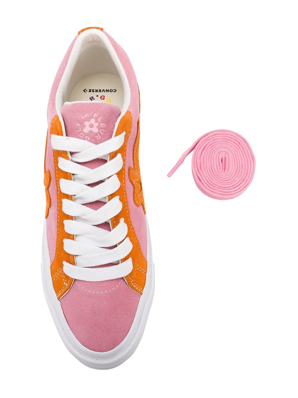 Converse floral embellished sneakers Converse