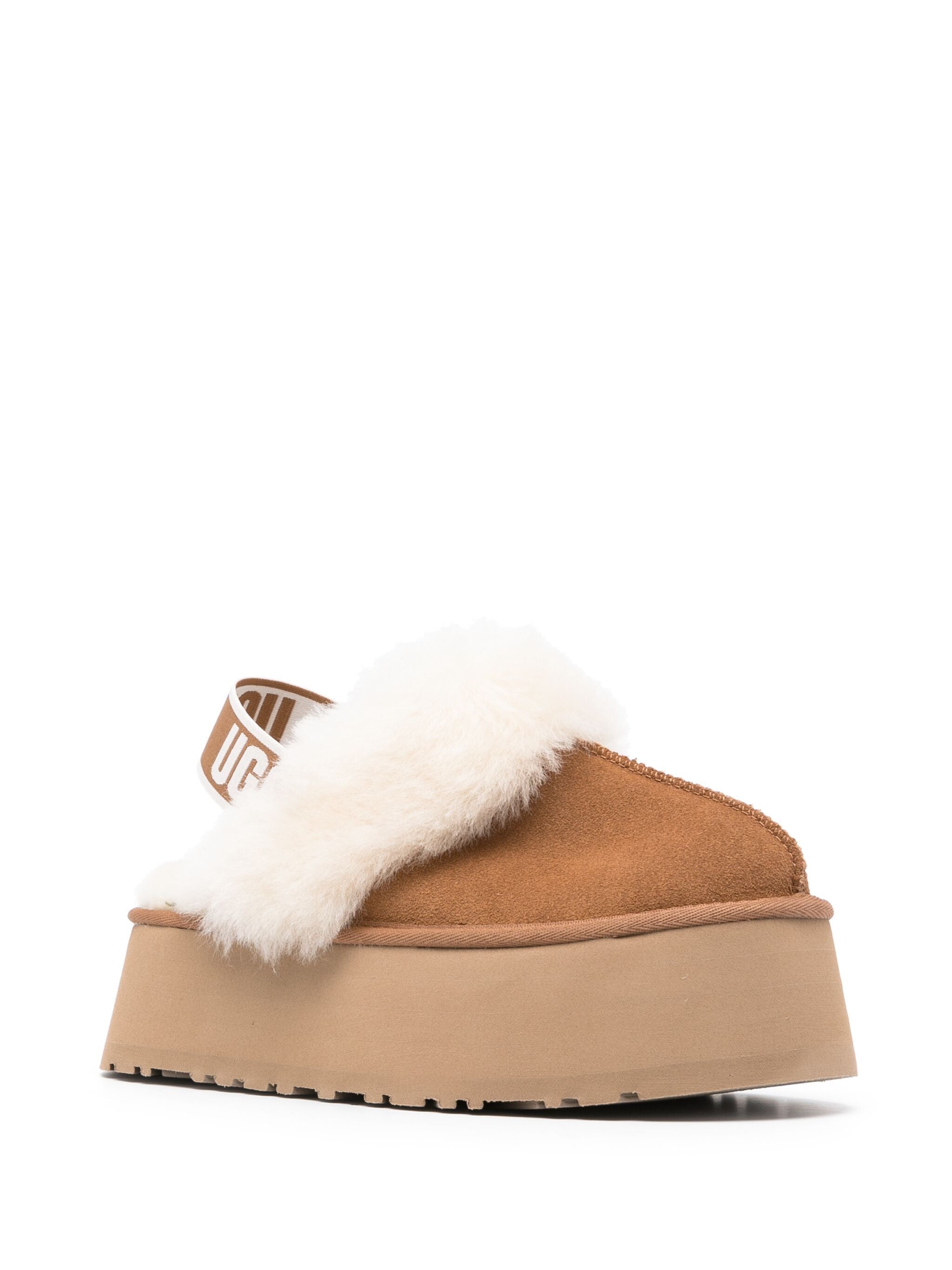 UGG Funkette 60mm suede slingback slippers UGG